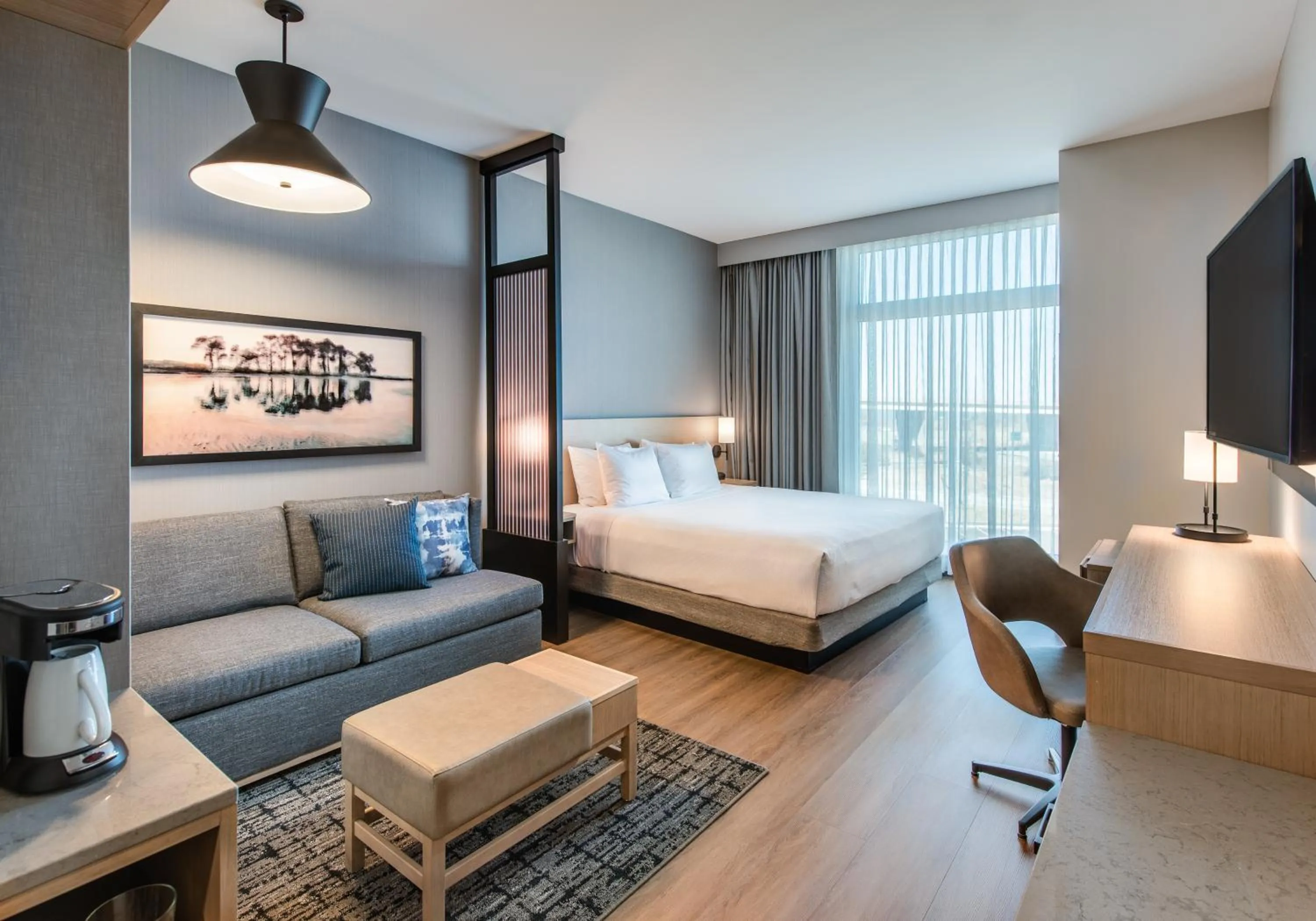 Bed in Hyatt Place Kent Narrows And Marina