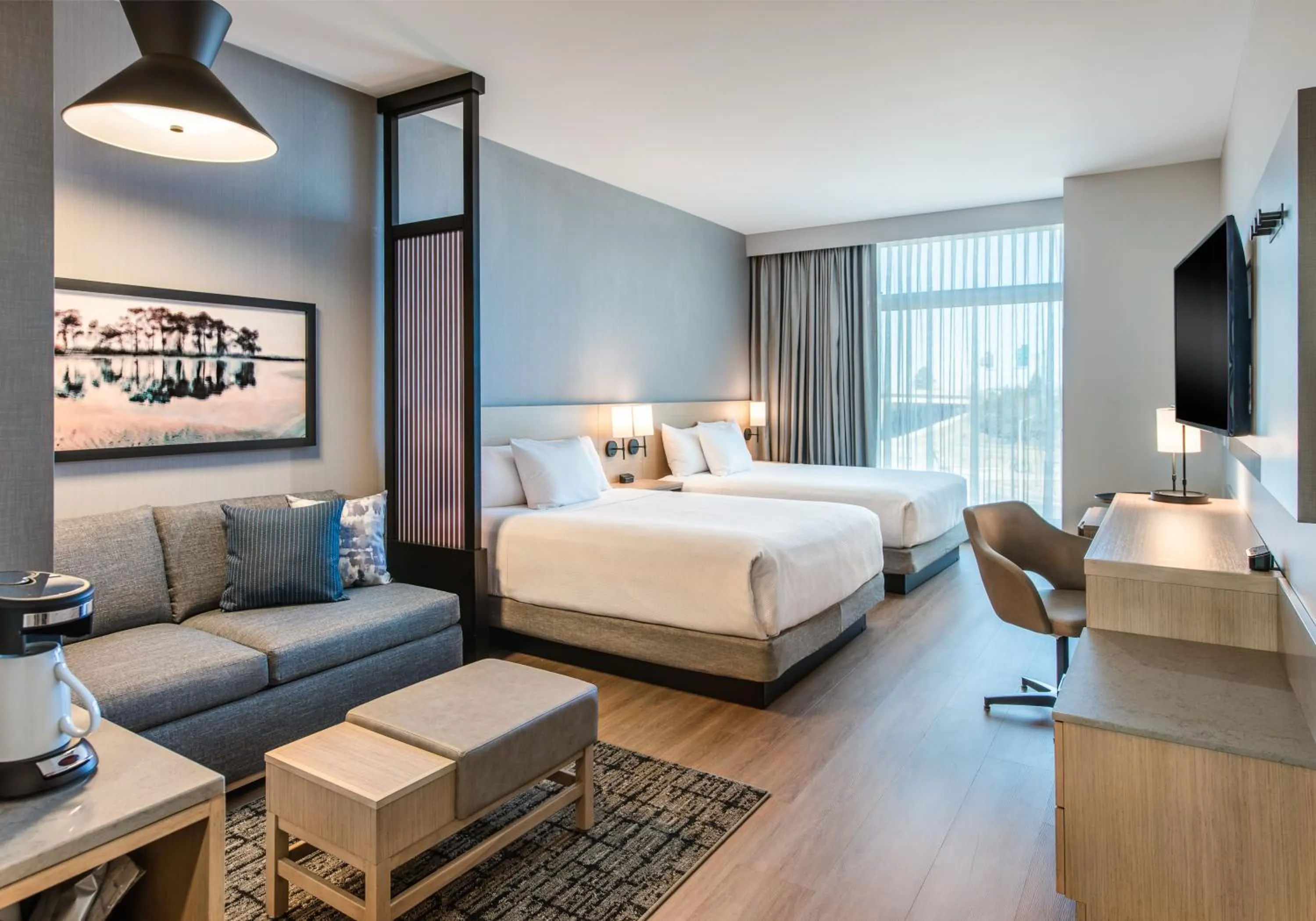 Bed in Hyatt Place Kent Narrows And Marina