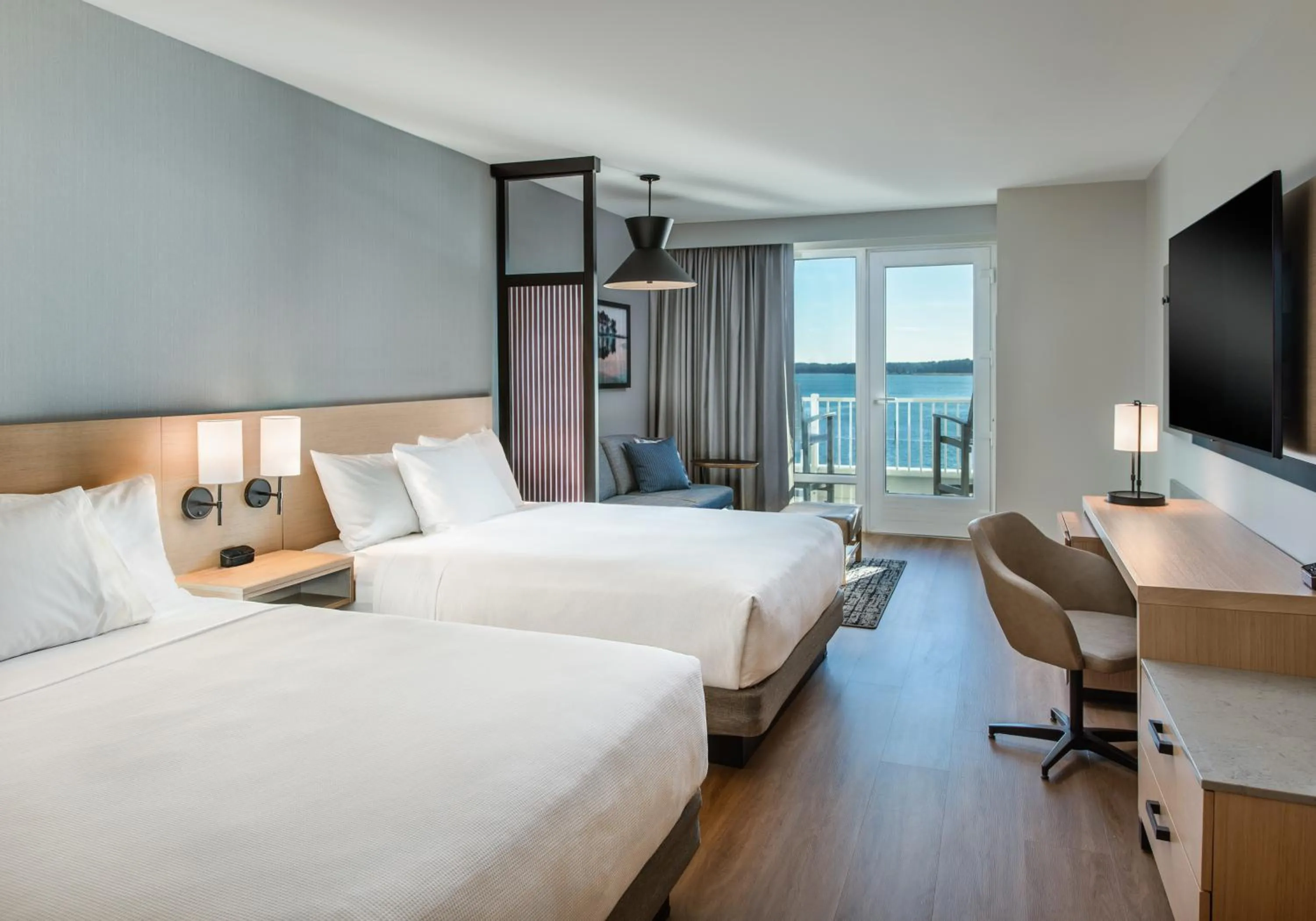 Bed in Hyatt Place Kent Narrows And Marina