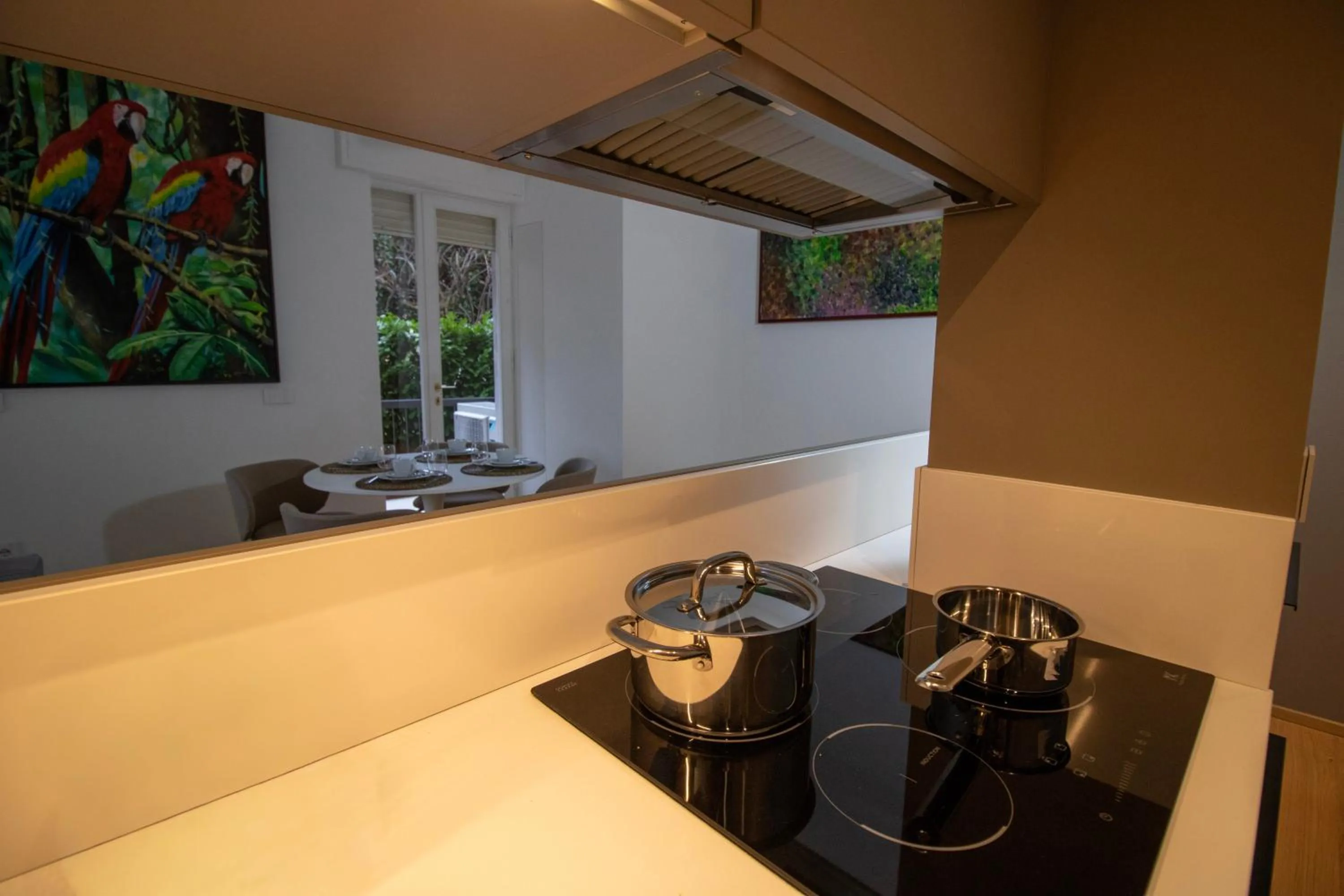 Kitchen or kitchenette in Hotel Spiaggia d'Oro - Charme & Boutique by Double Hospitality