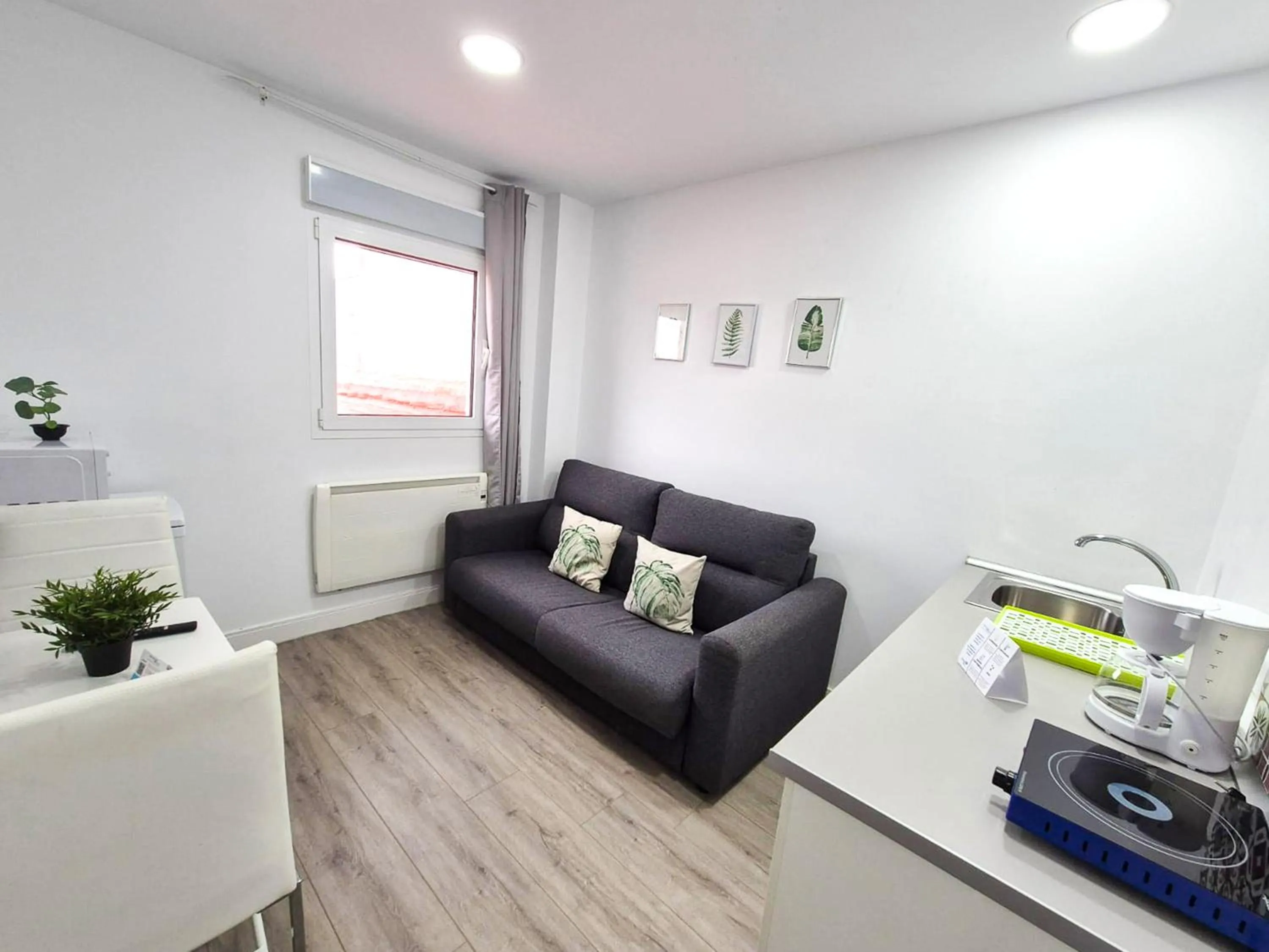 Living room in La Maruca Beach Santander 3000