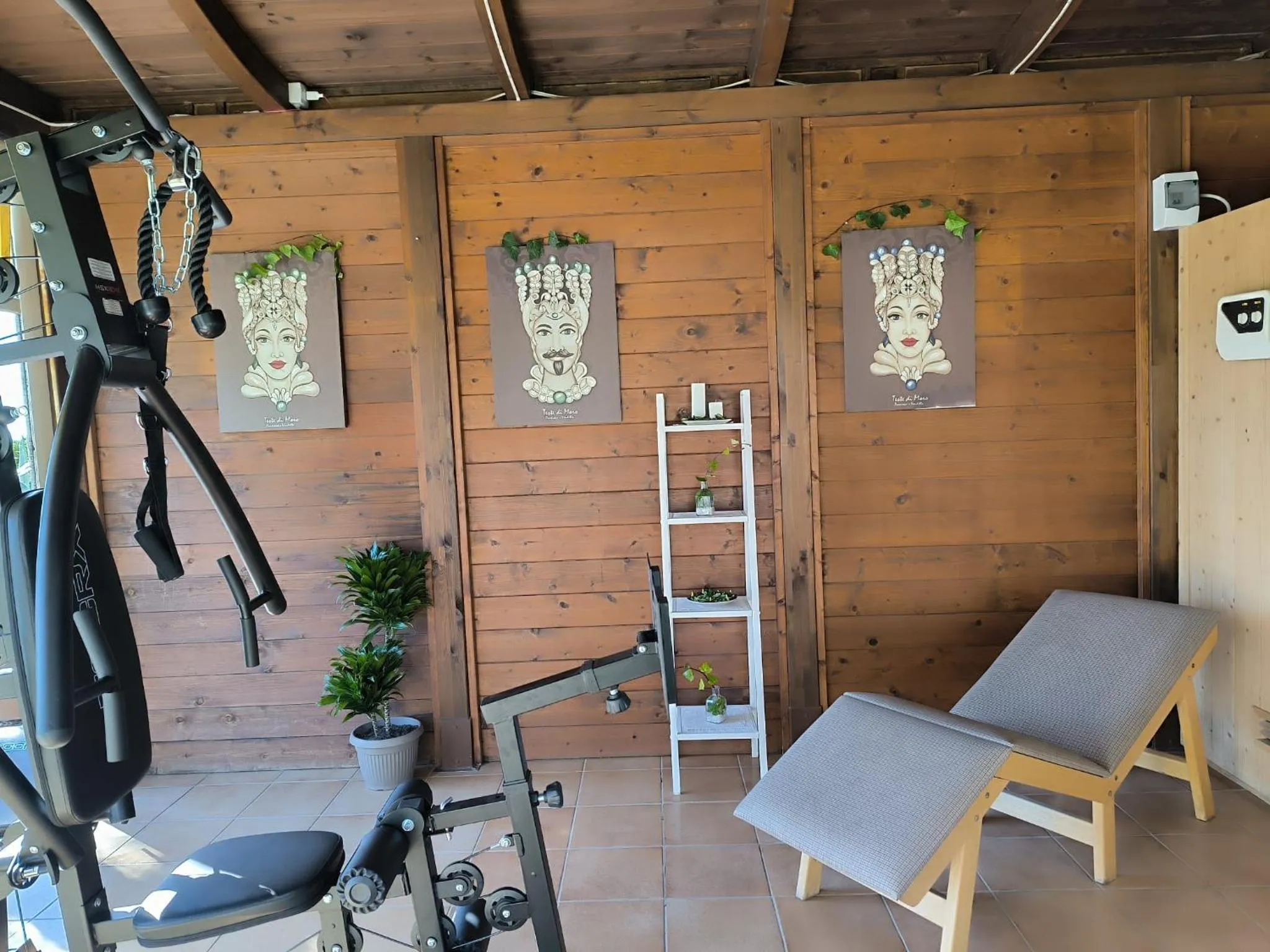 Sauna in Stella del mare Apartments