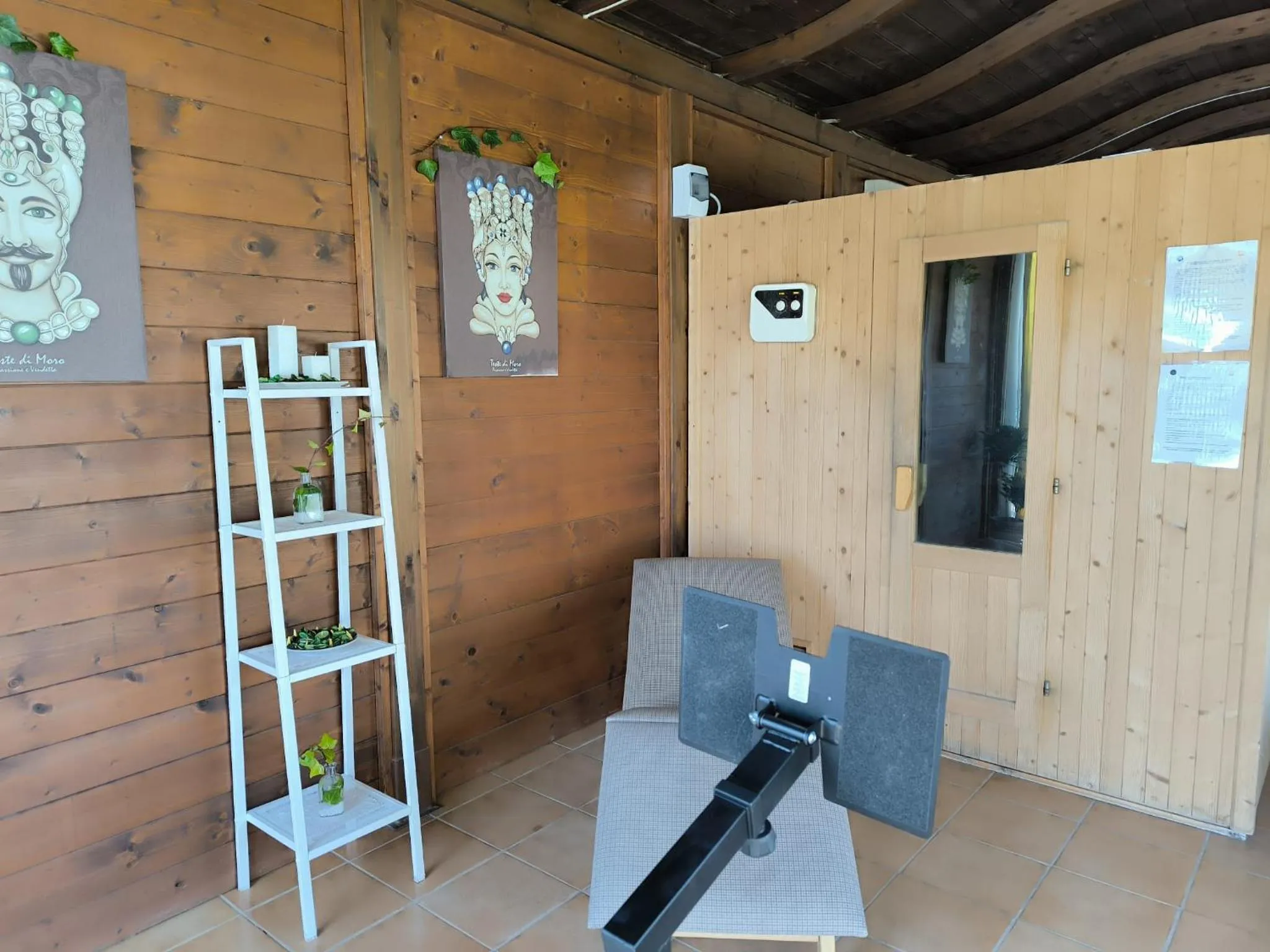 Sauna in Stella del mare Apartments