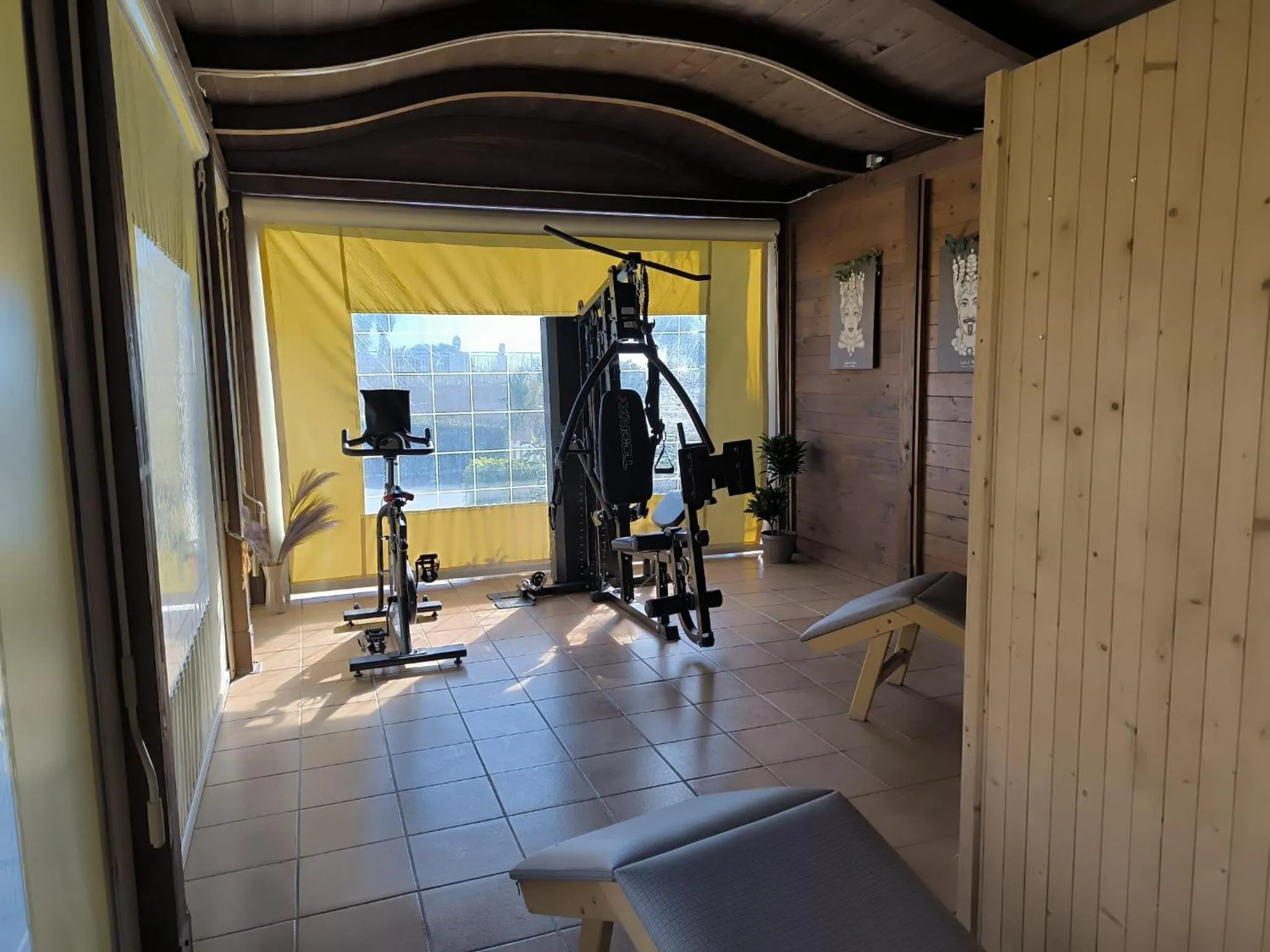 Fitness centre/facilities in Stella del mare Apartments
