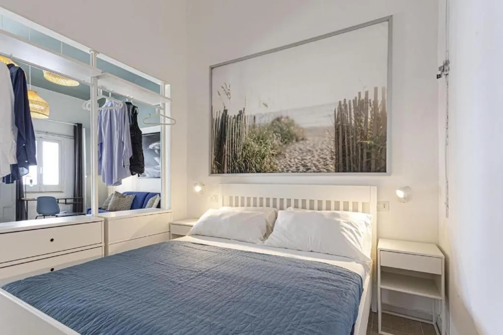 Bed in Stella del mare Apartments