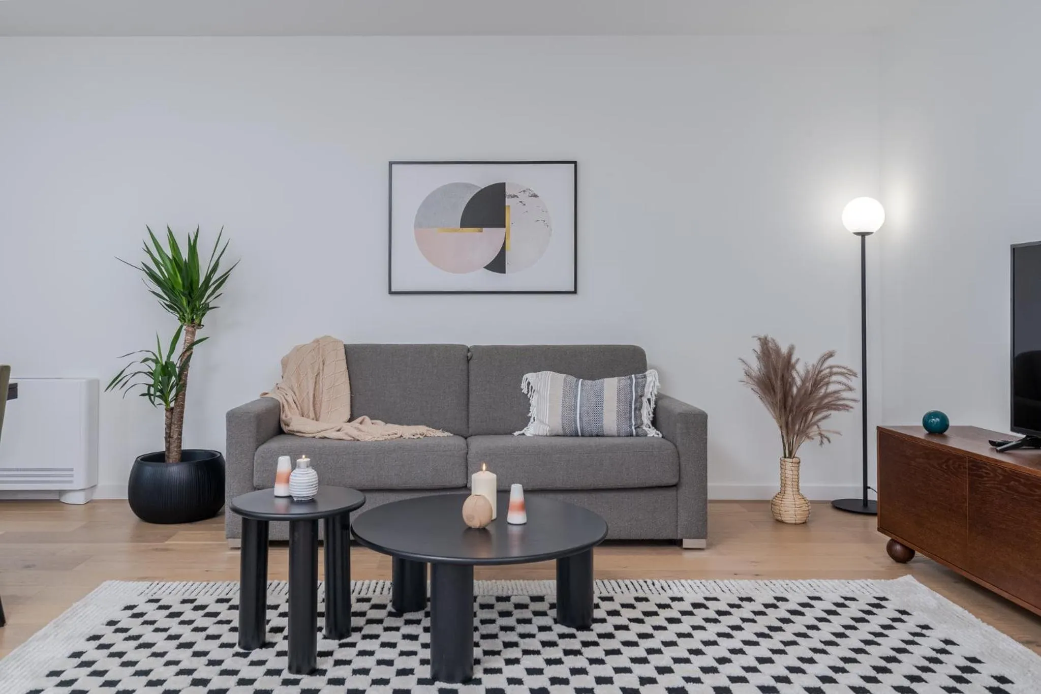 Living room in EXCLUSIVE Aparthotel Kraków Lubicz 40