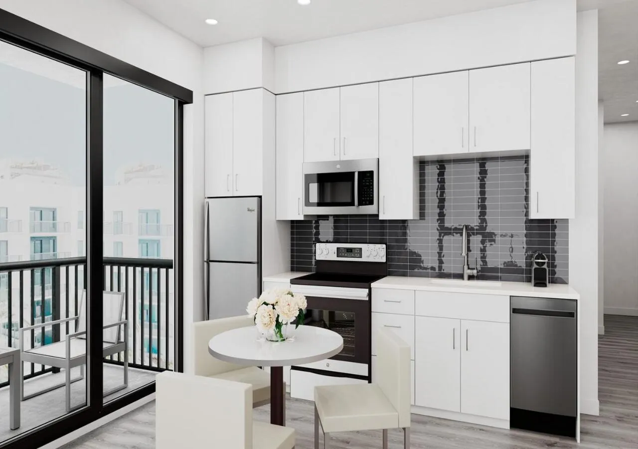 Kitchen or kitchenette in AKA West Palm