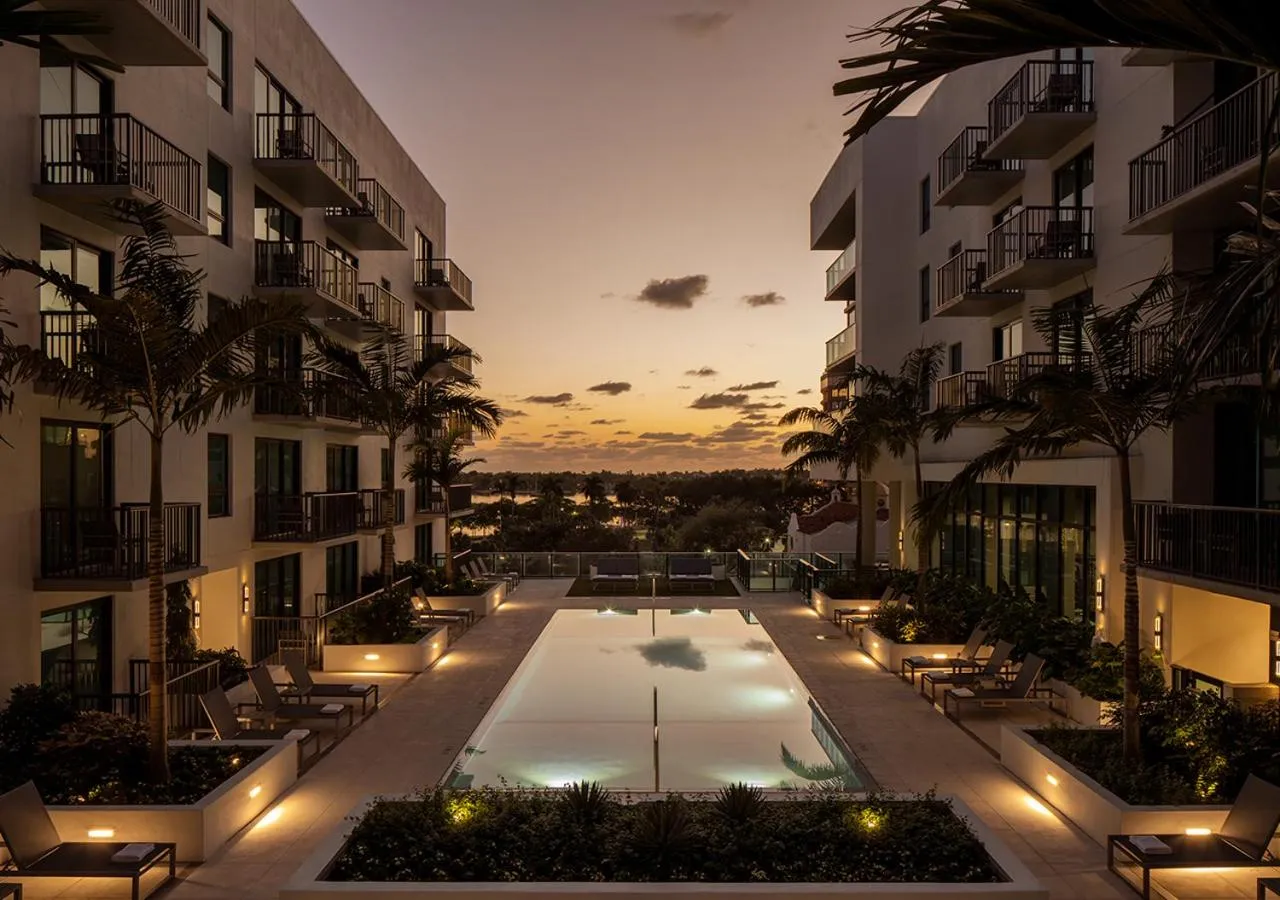 Swimming pool in AKA West Palm