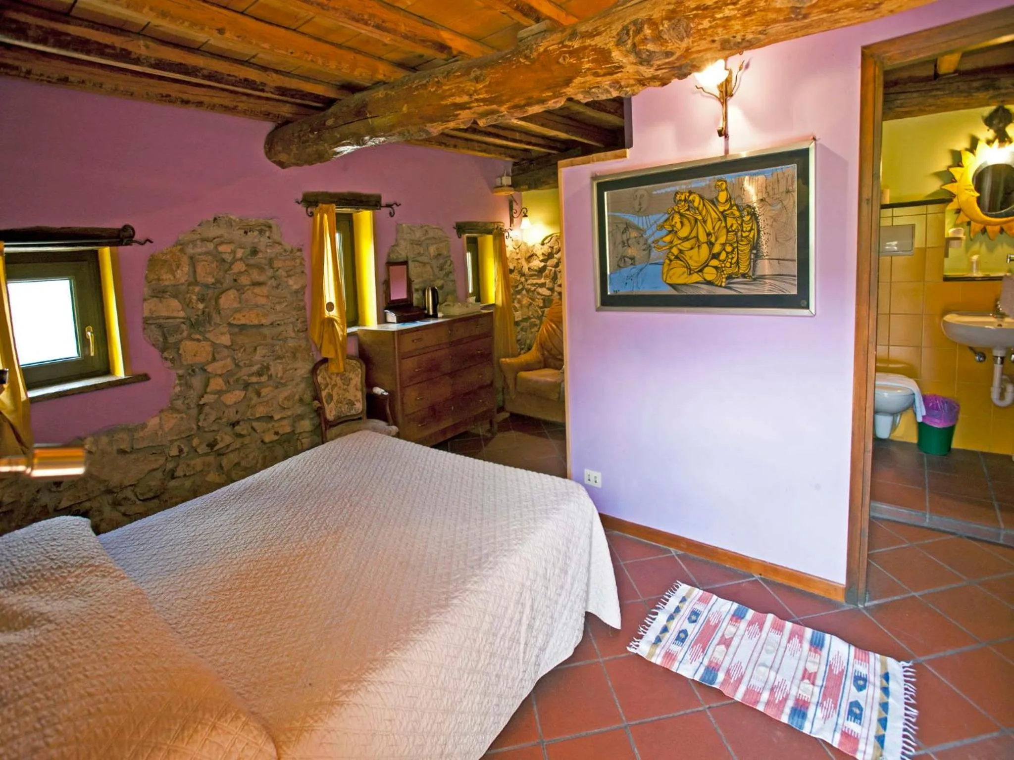 Bed in Agriturismo Al Marnich