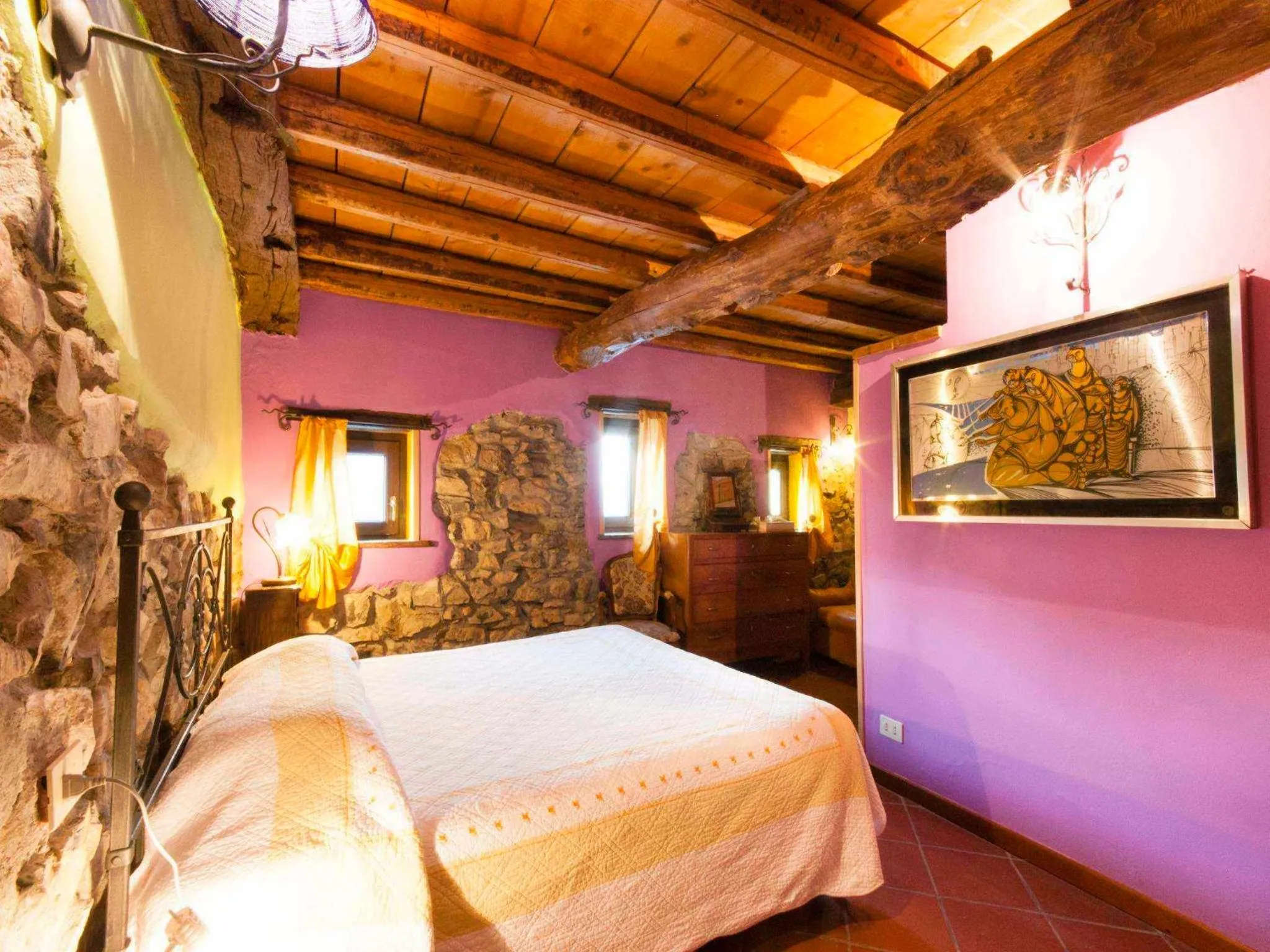 Bed in Agriturismo Al Marnich