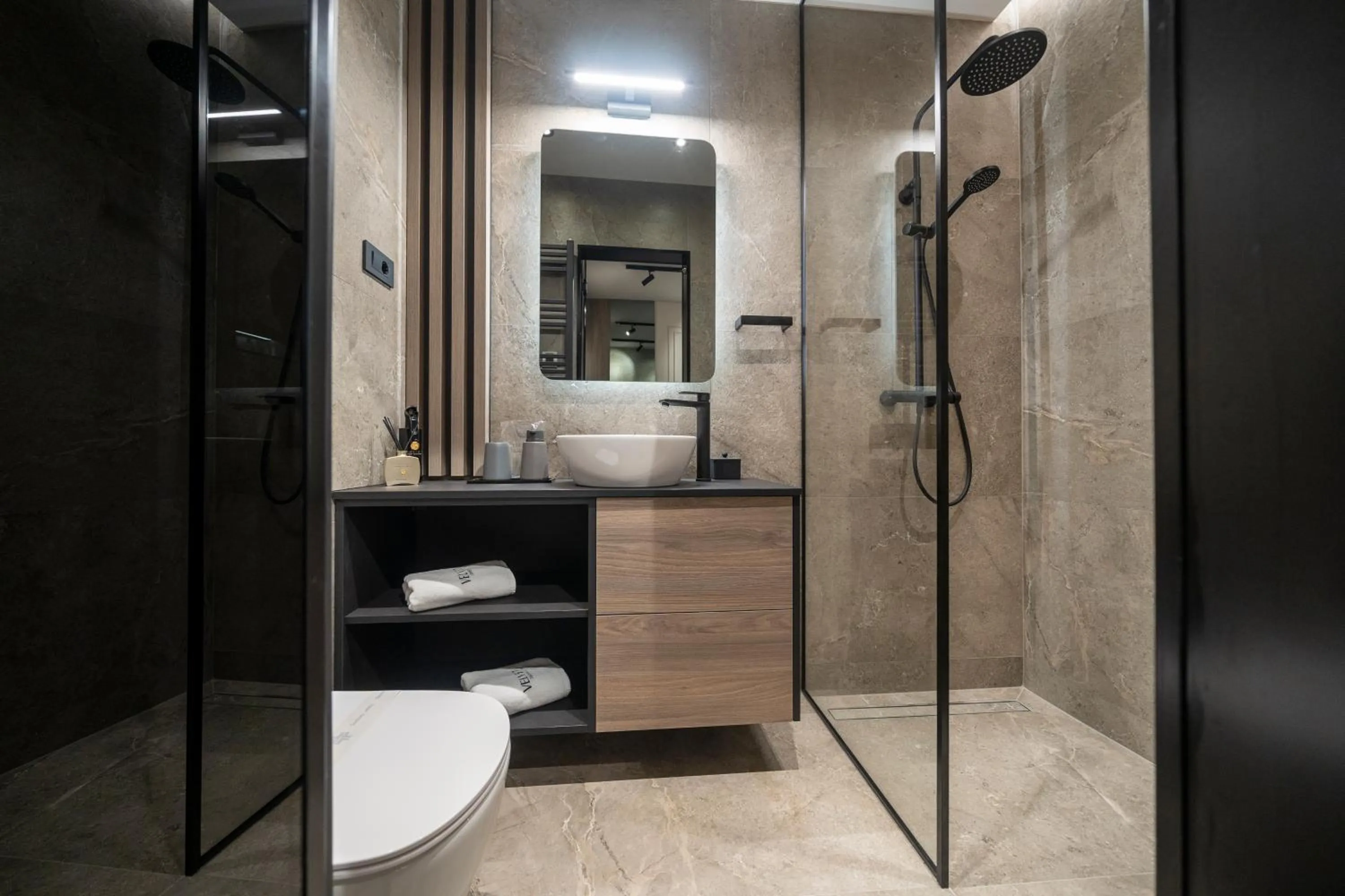 Bathroom in VELVET rooms & more