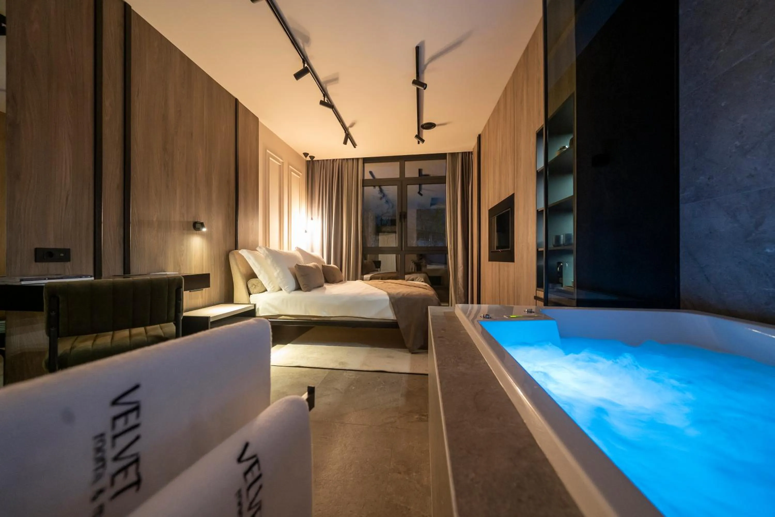 Bedroom, Bed in VELVET rooms & more