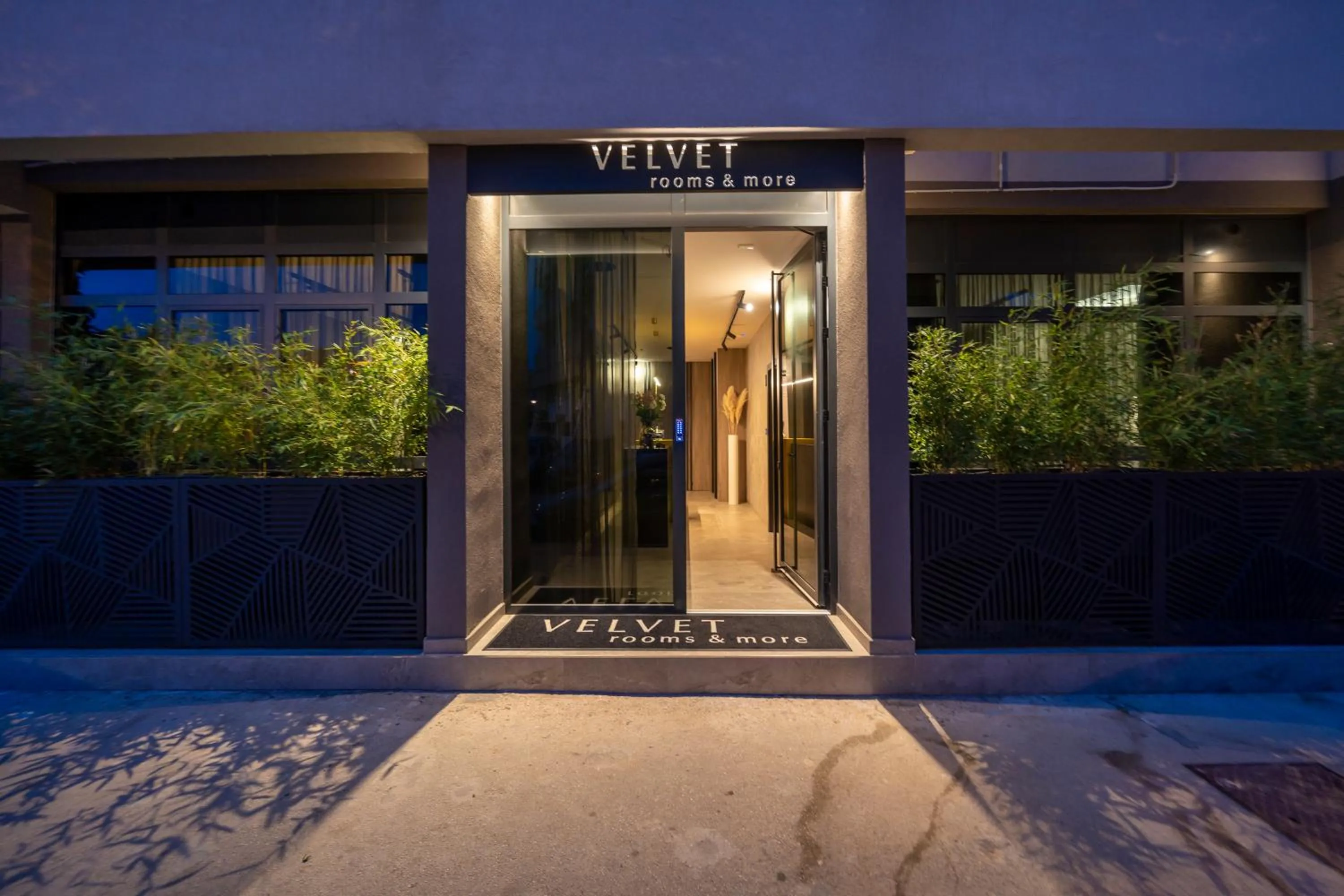 Property building in VELVET rooms & more