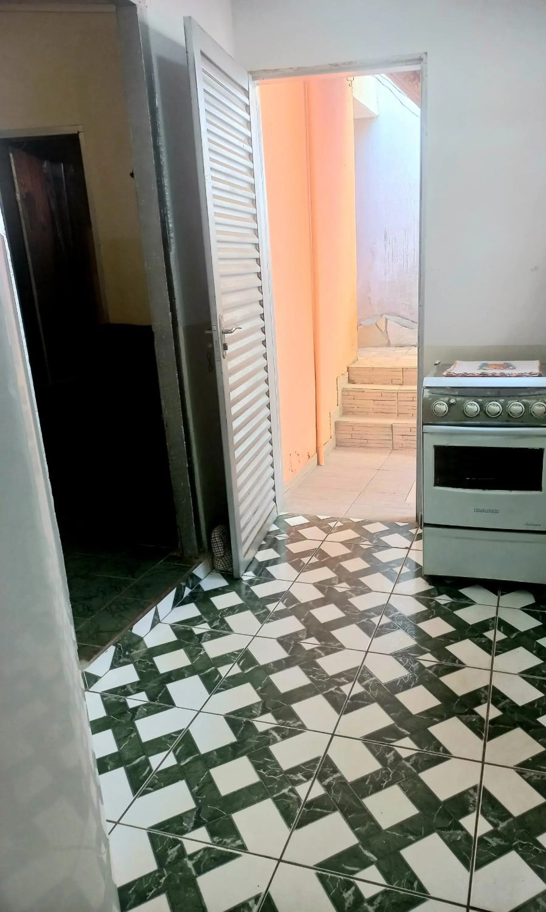 Communal kitchen in Pousada Reino Encantado - São Thomé das Letras - Minas Gerais