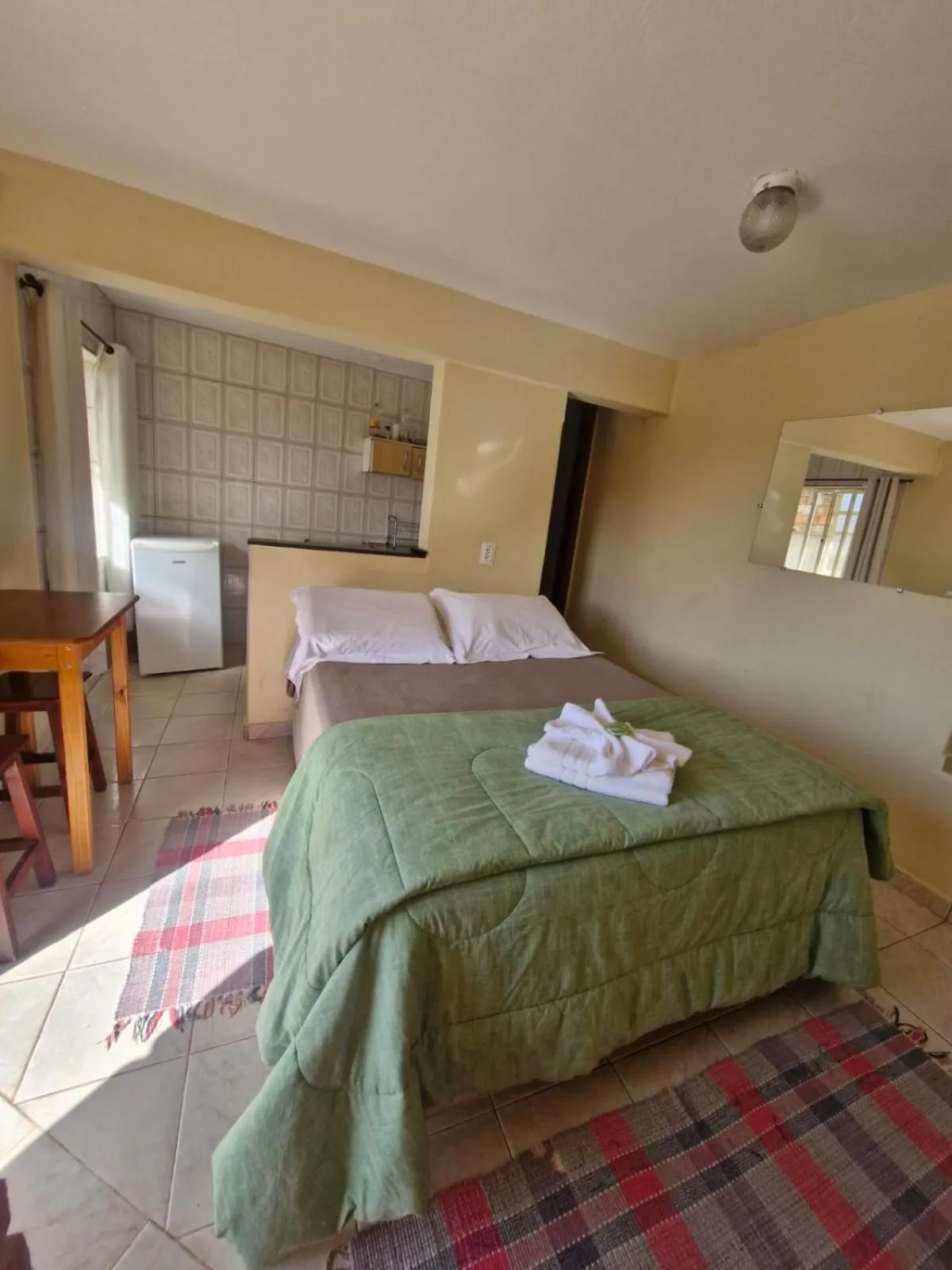 Bed in Pousada Reino Encantado - São Thomé das Letras - Minas Gerais