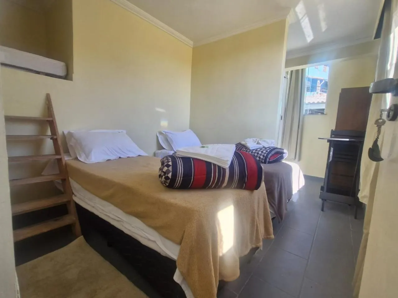 Bed in Pousada Reino Encantado - São Thomé das Letras - Minas Gerais