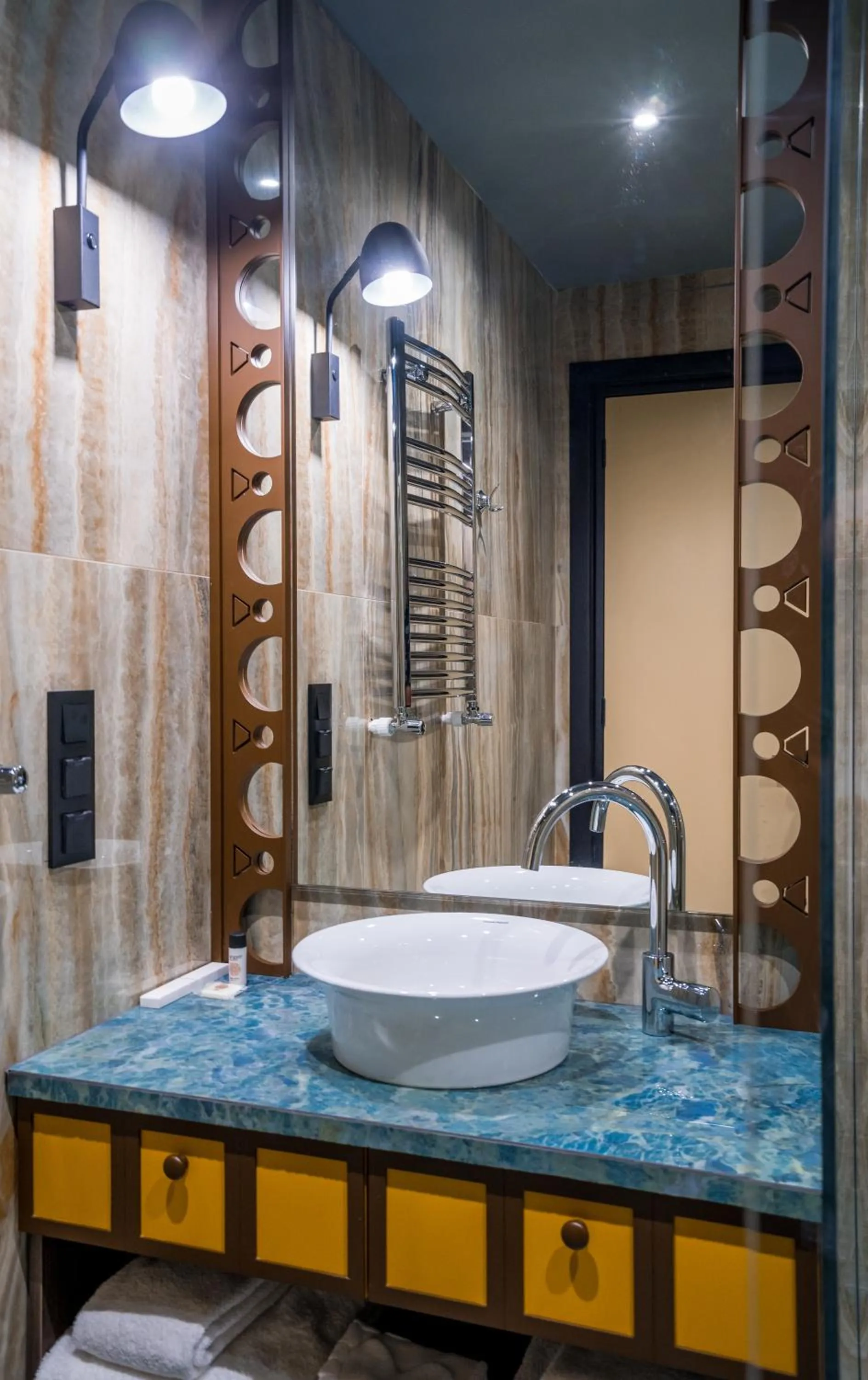 Bathroom in Giuaani Winery