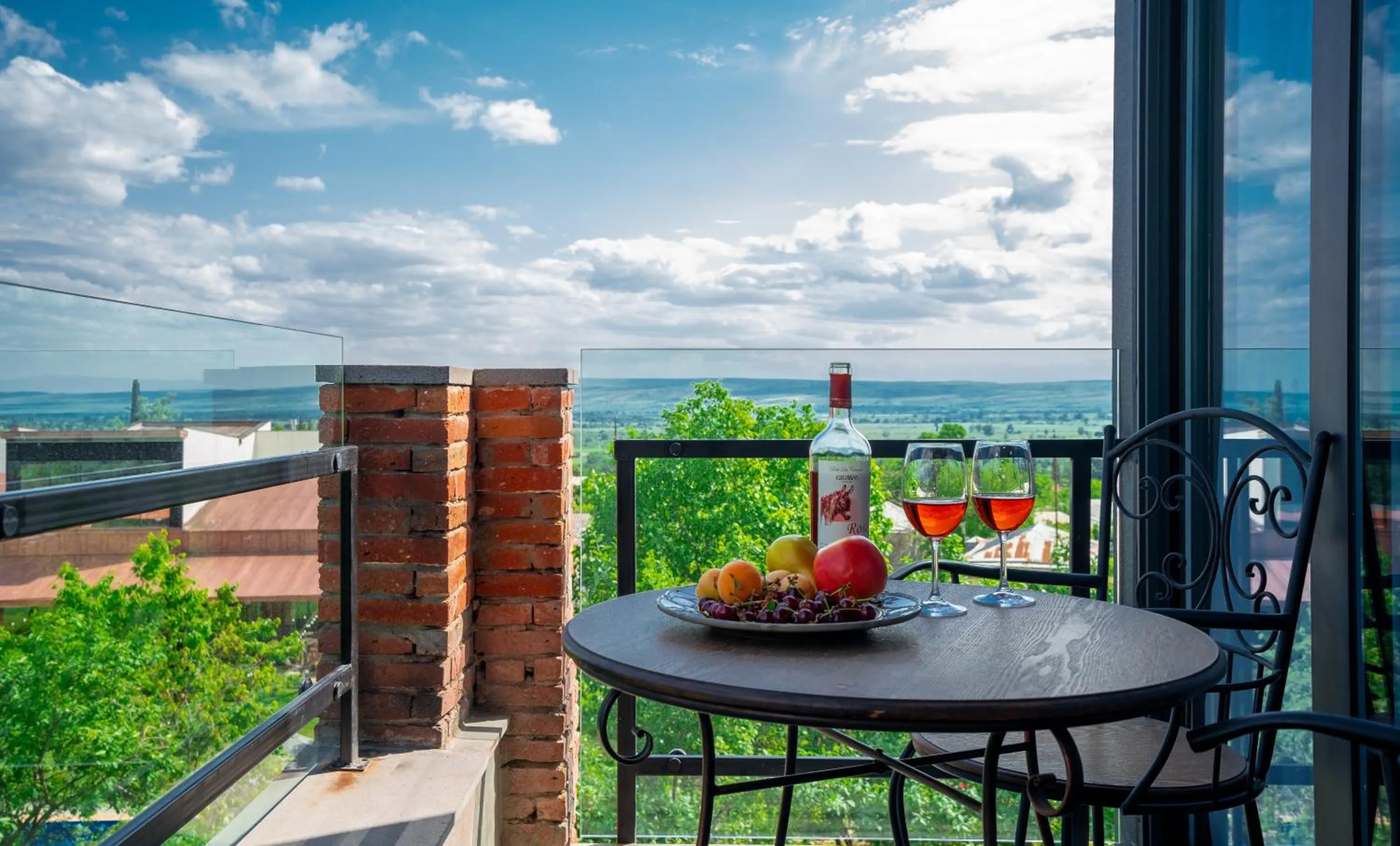 Balcony/Terrace in Giuaani Winery