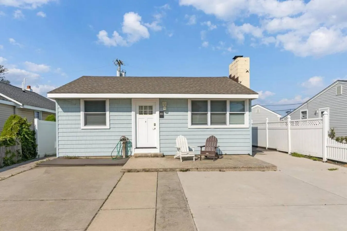 Property building in Unit C back lower unit Surfers Hideway Parking Near Lighthouse