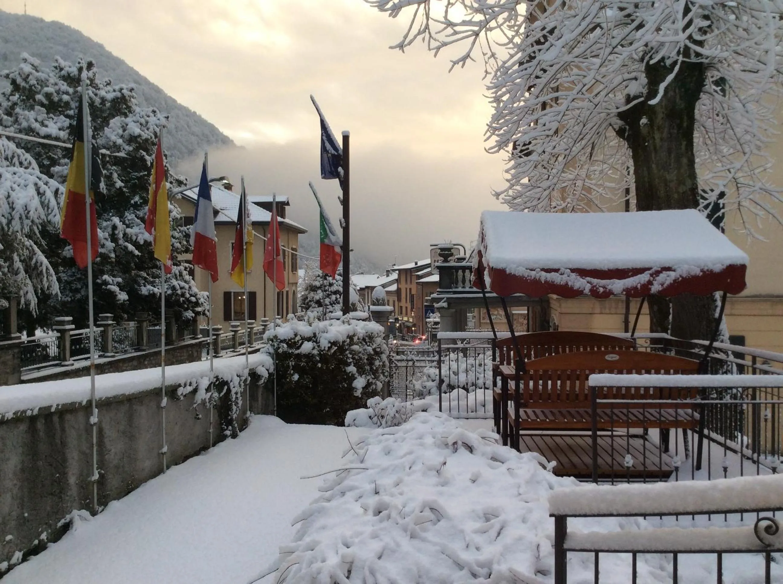 Facade/entrance in Hotel La Torre
