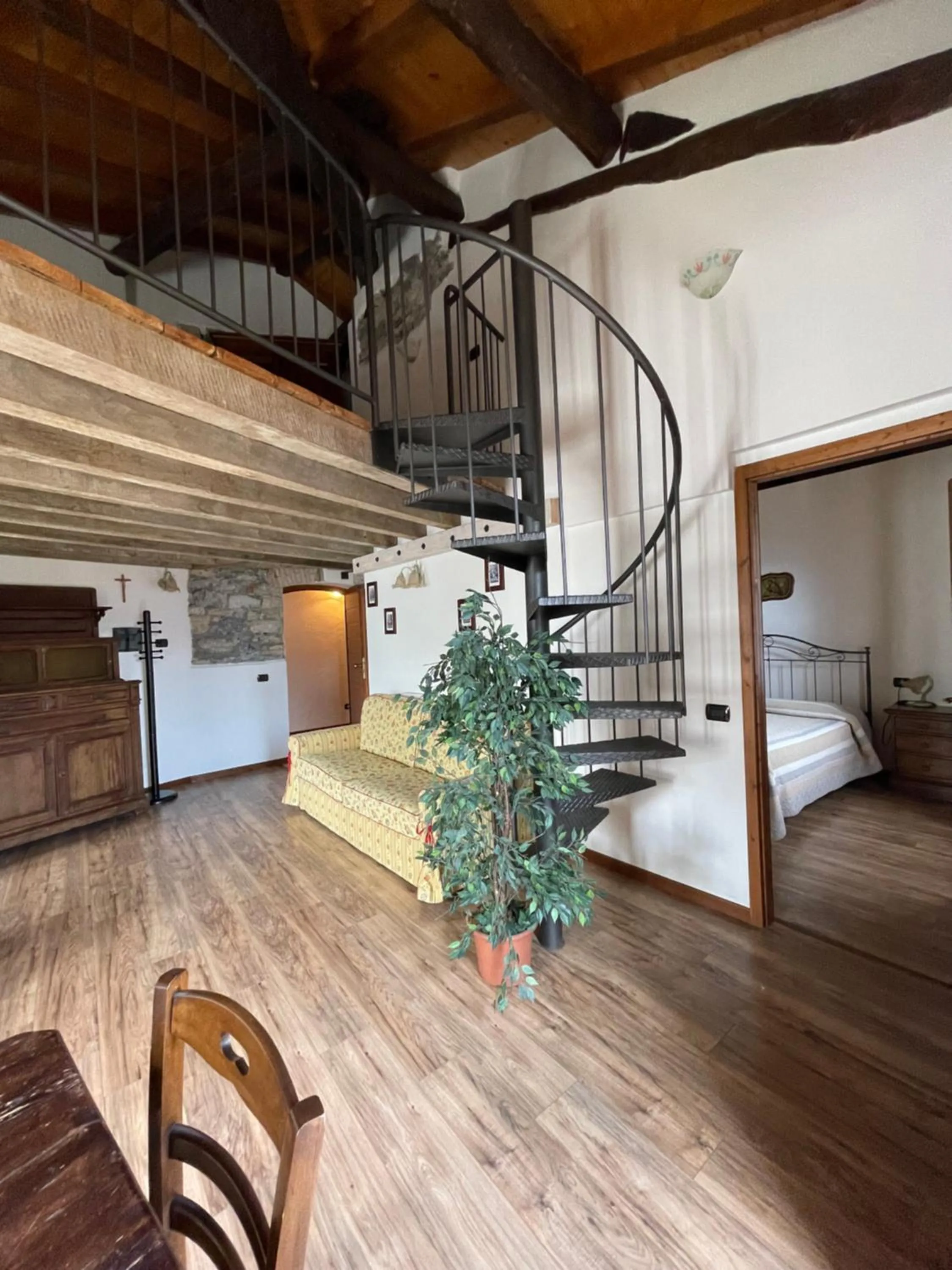 Seating area in Hotel La Torre