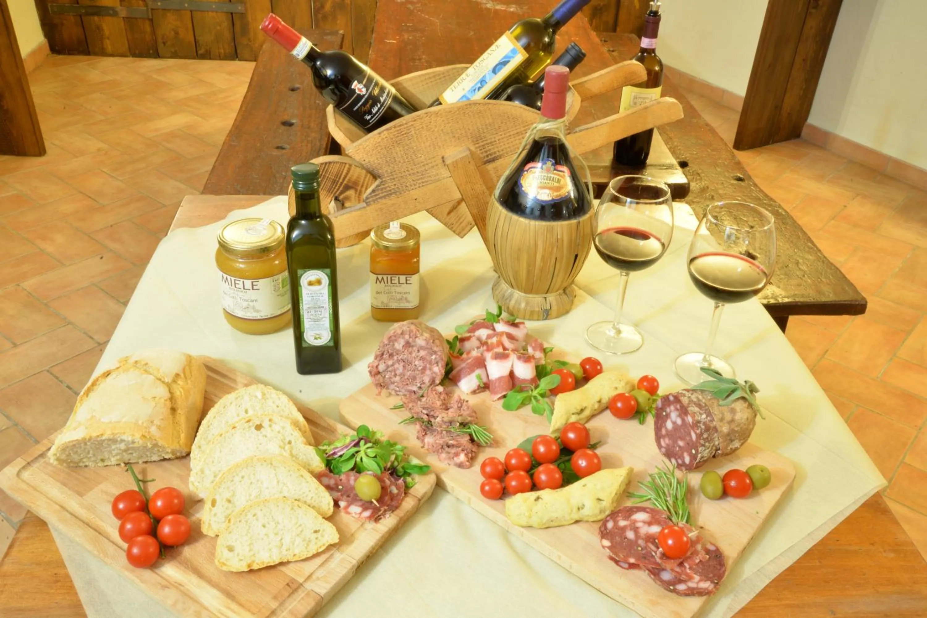 Food close-up in Residence Le Corniole