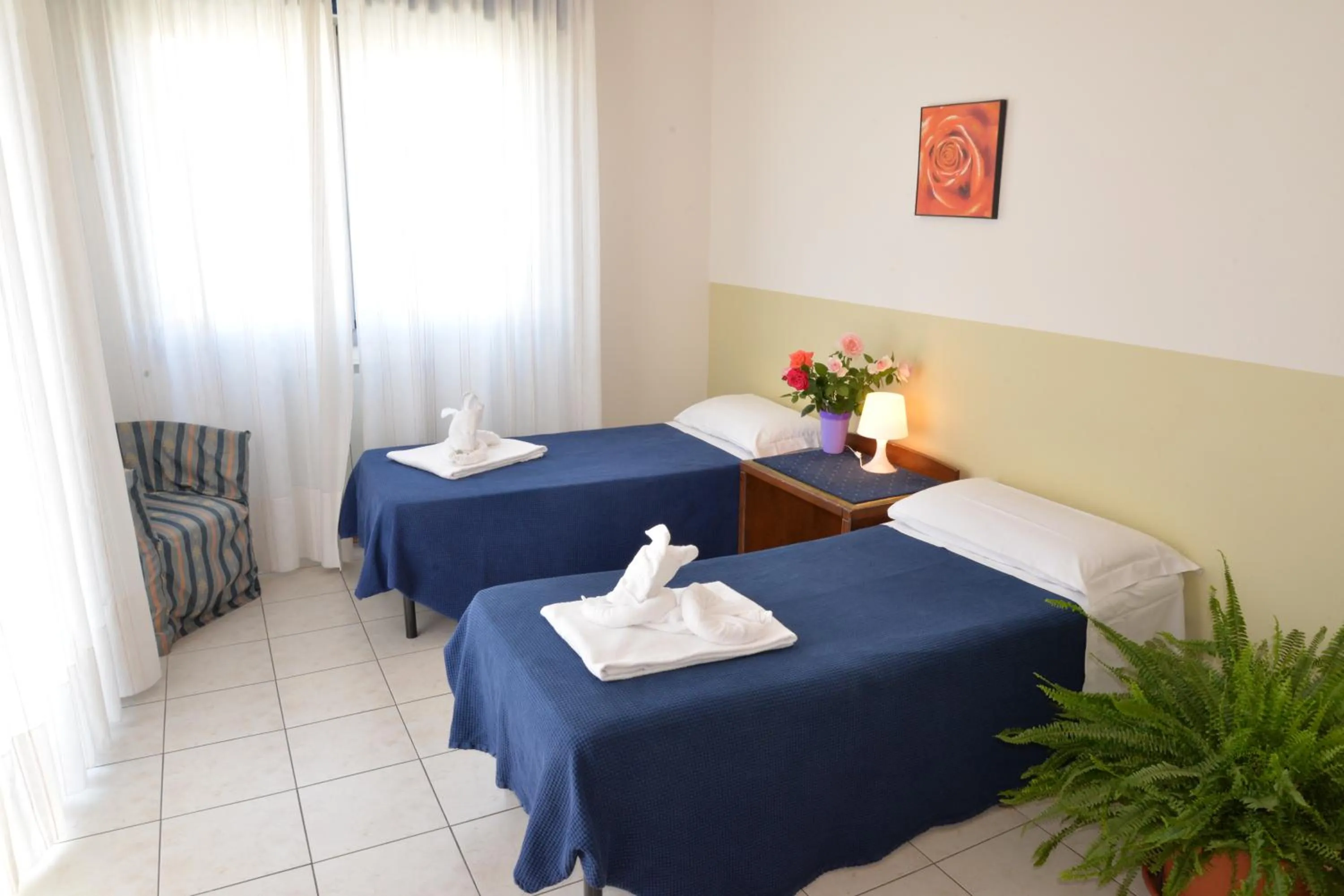 Photo of the whole room, Bed in Residence Le Corniole