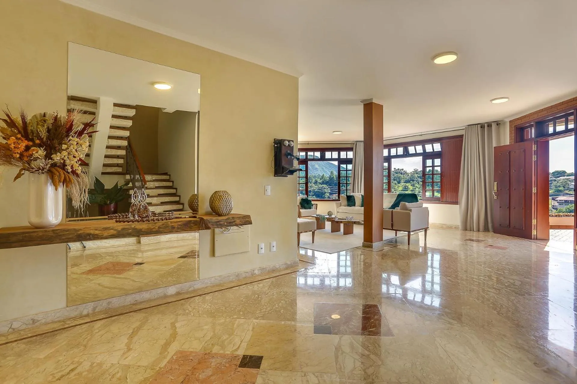 Seating area in Villa Boréal Hostellerie Pousada Boutique