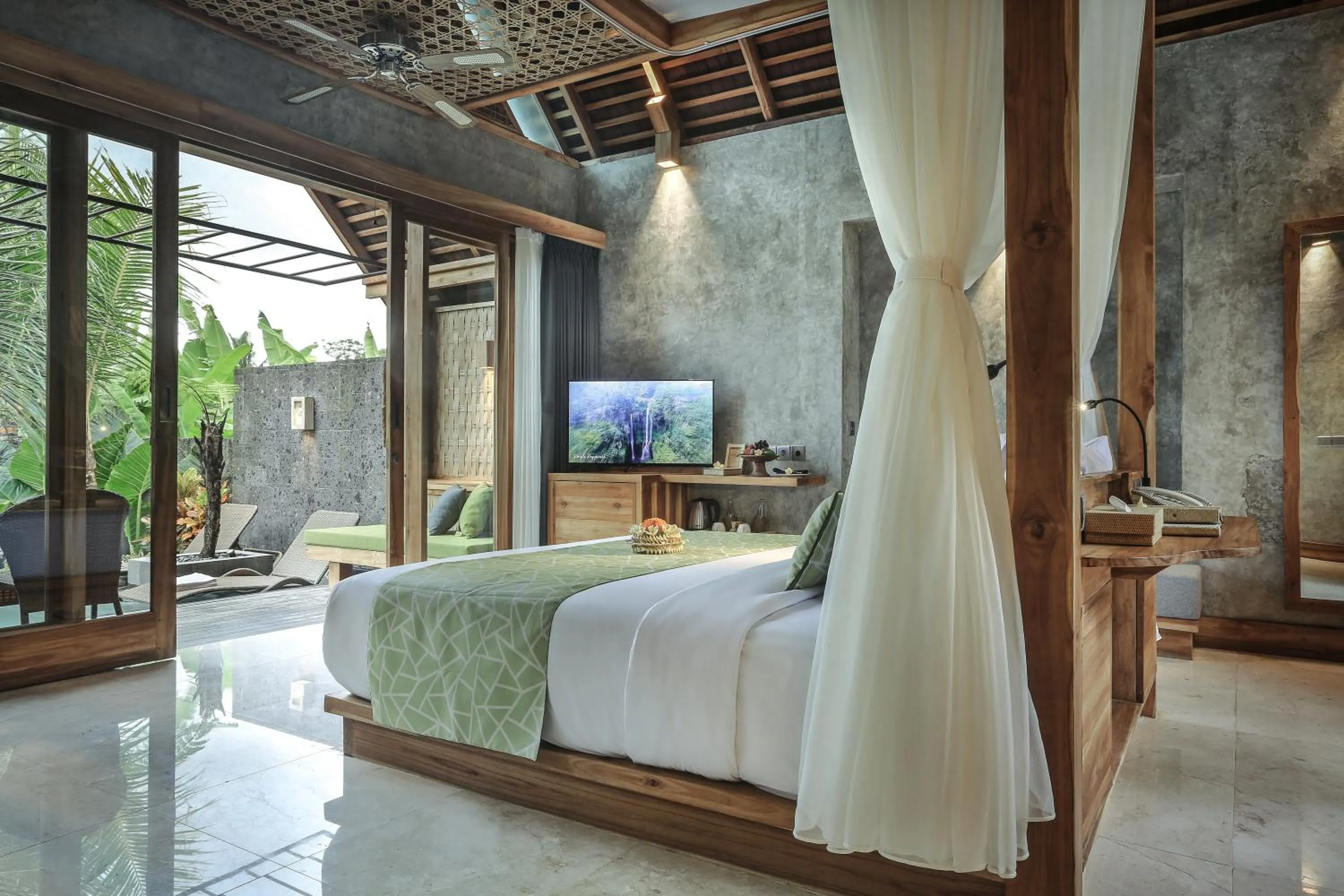 Bedroom, Bed in Wana Bucu Villas by GenuineHost