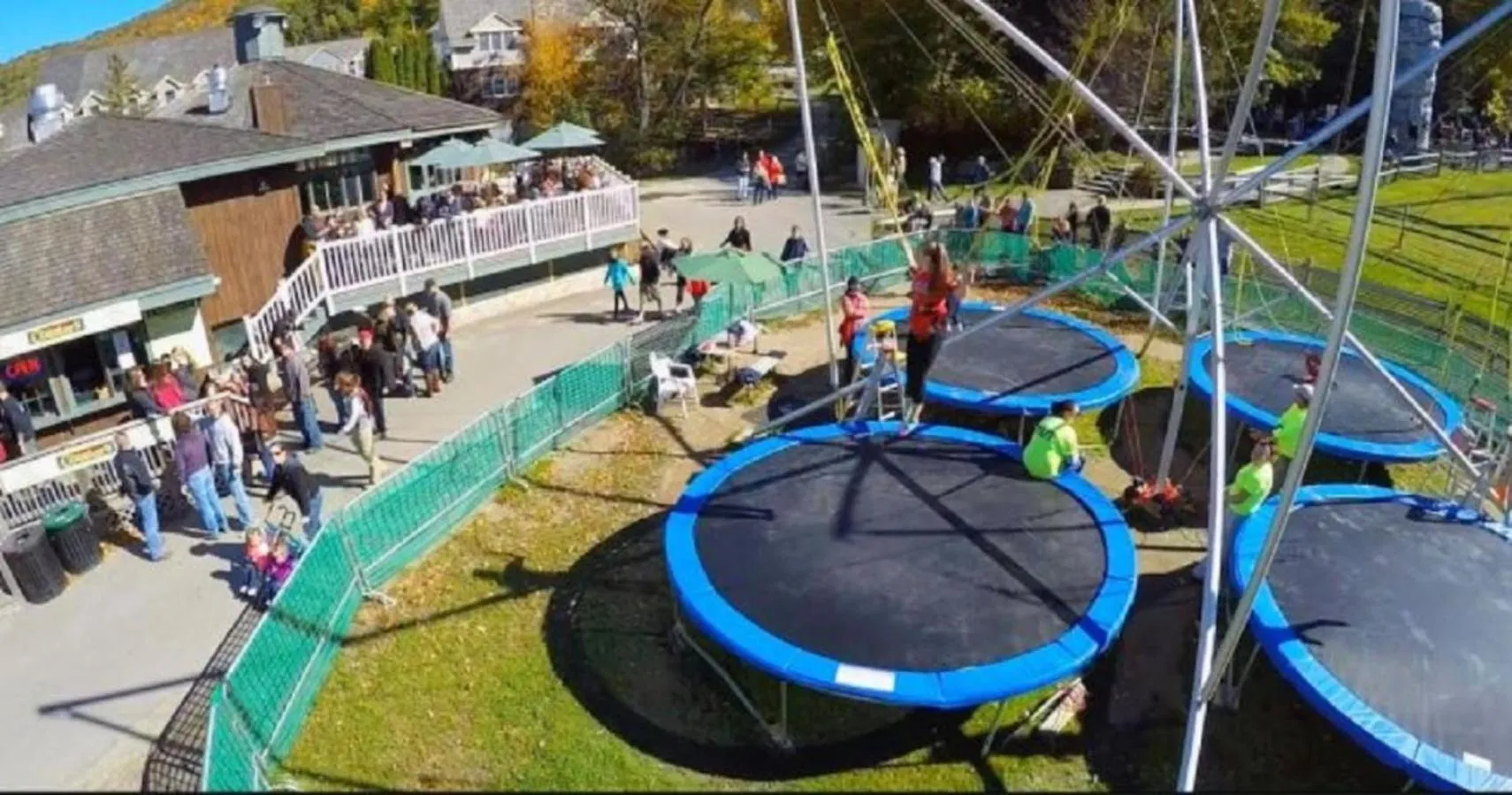 People in Disney Magic at Jiminy Mountain