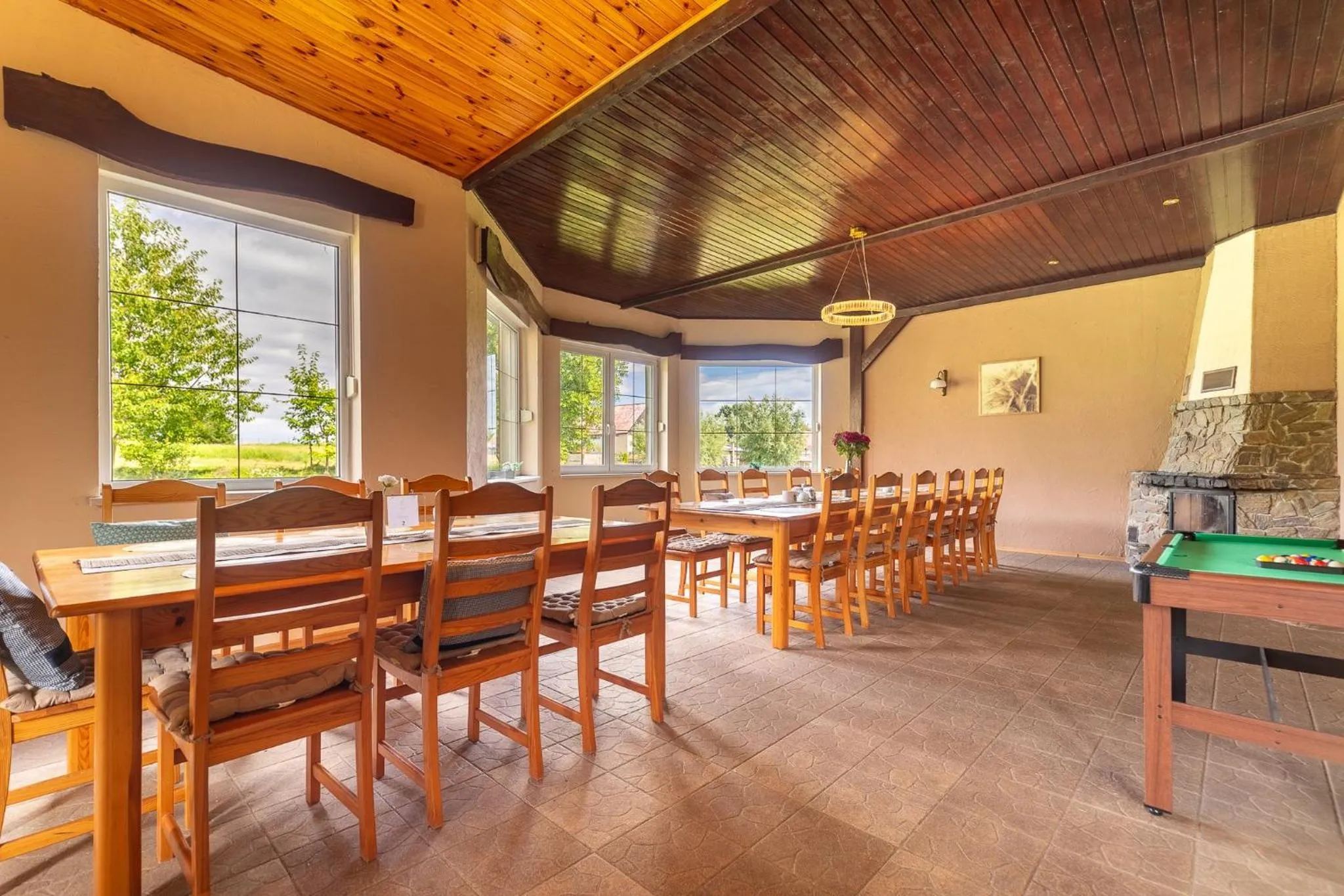 Dining area in Villasol