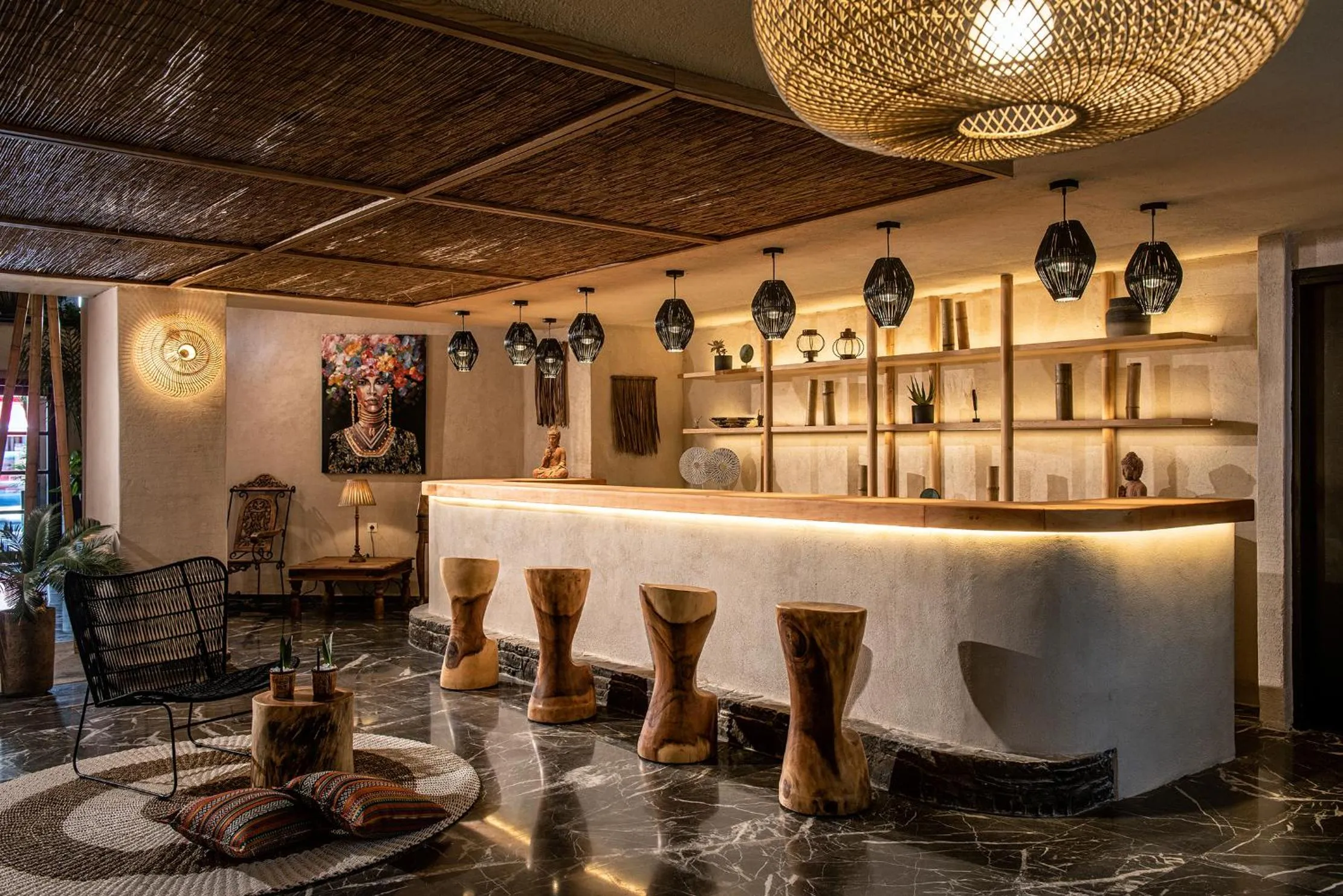 Lobby or reception in Indigo Inn Casa Adults Only