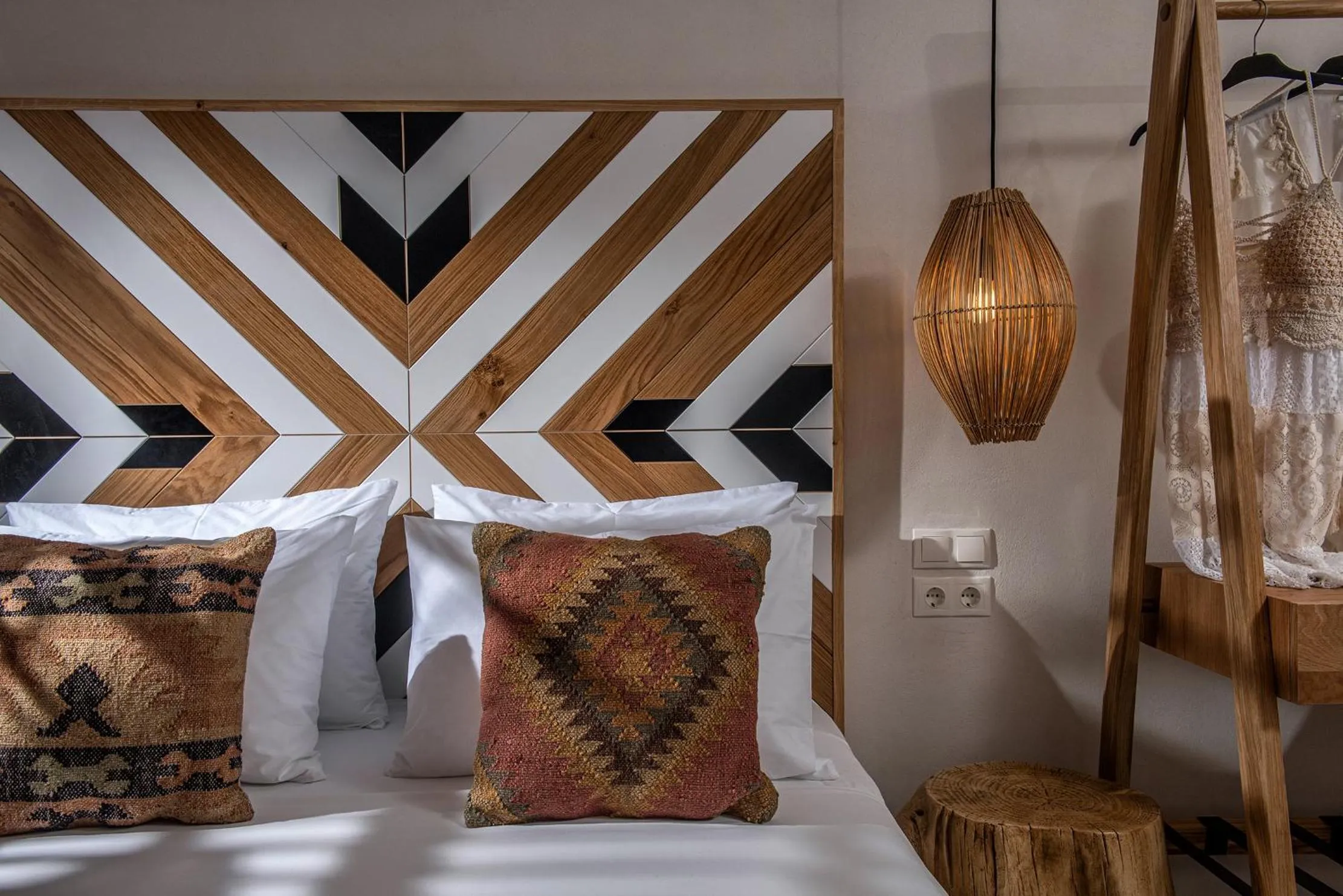 Bed in Indigo Inn Casa Adults Only