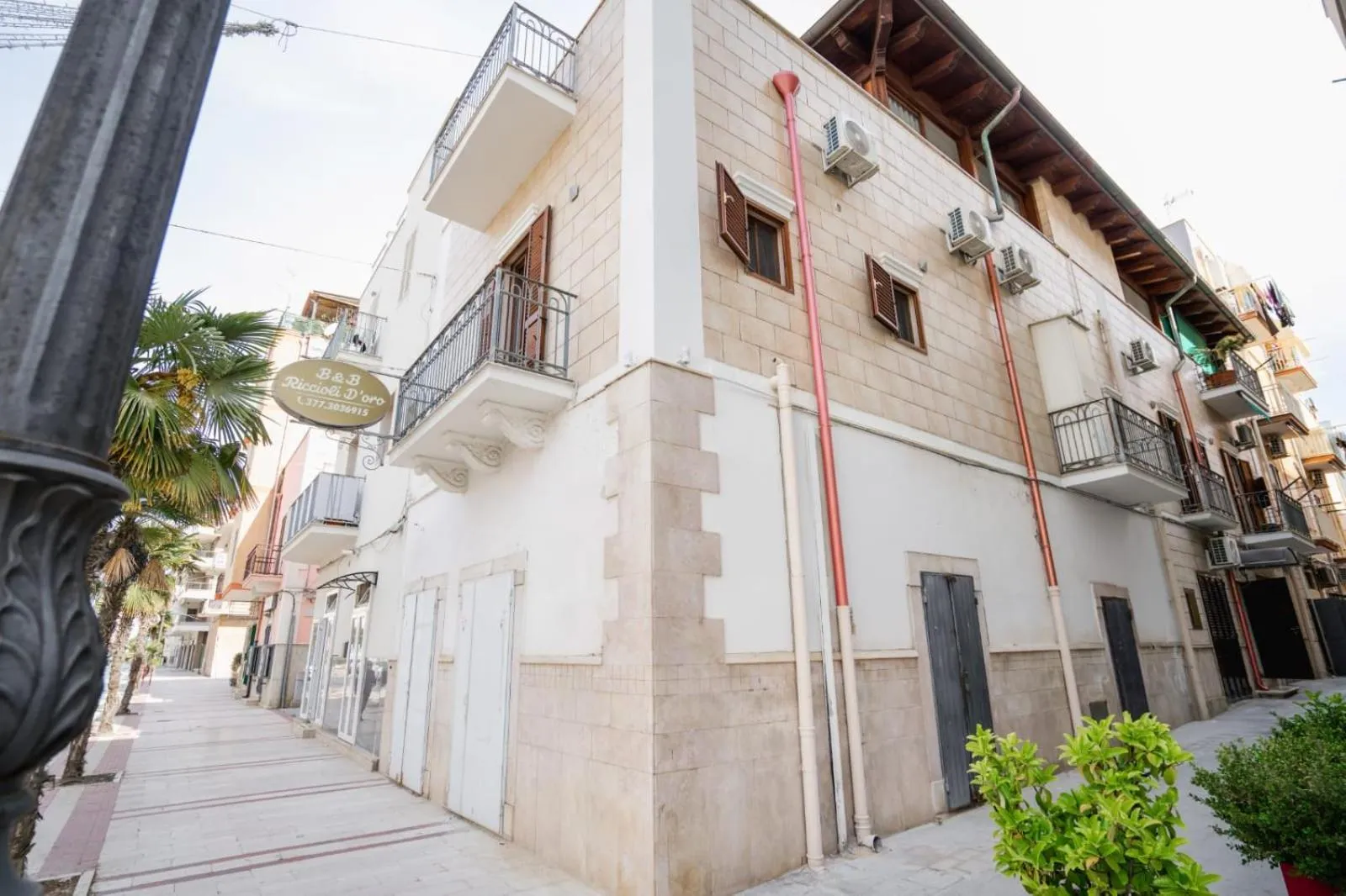 Property building in B&B Riccioli D'oro