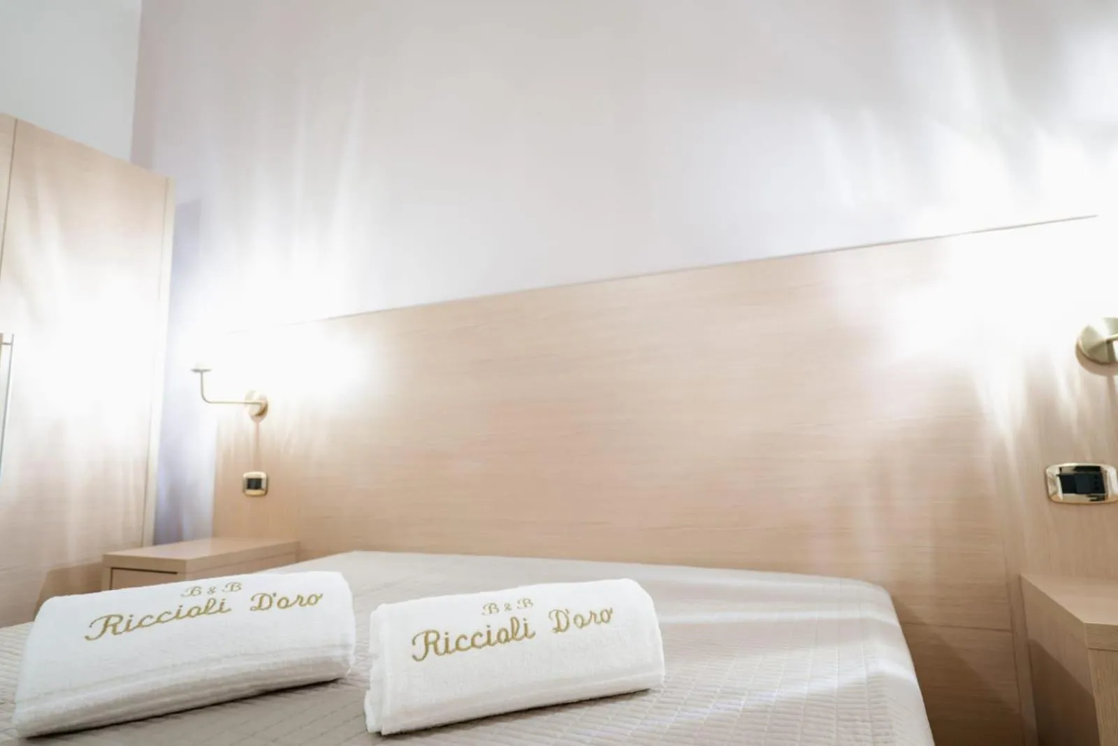 Bed in B&B Riccioli D'oro