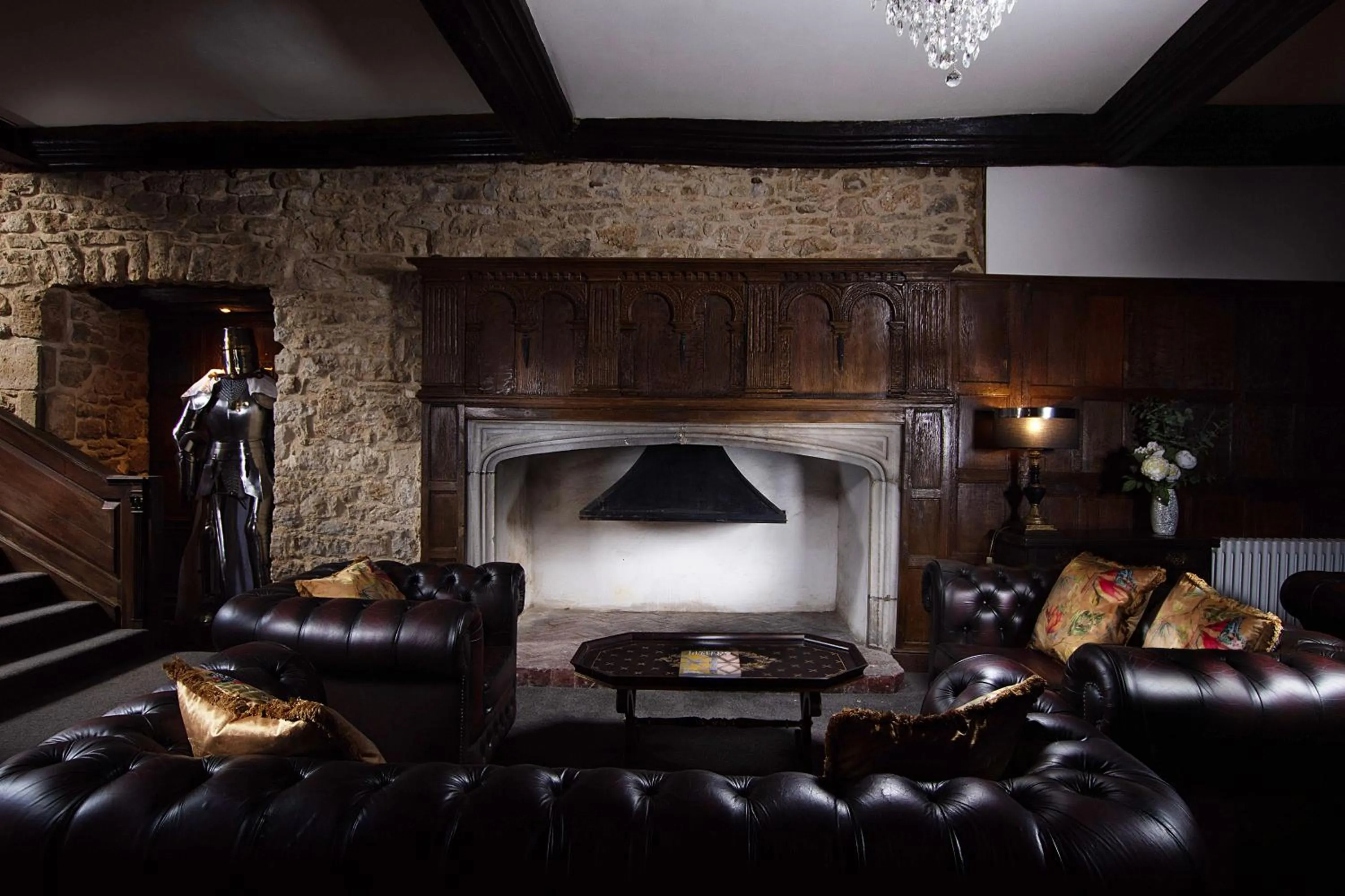 Living room in Stone Court House