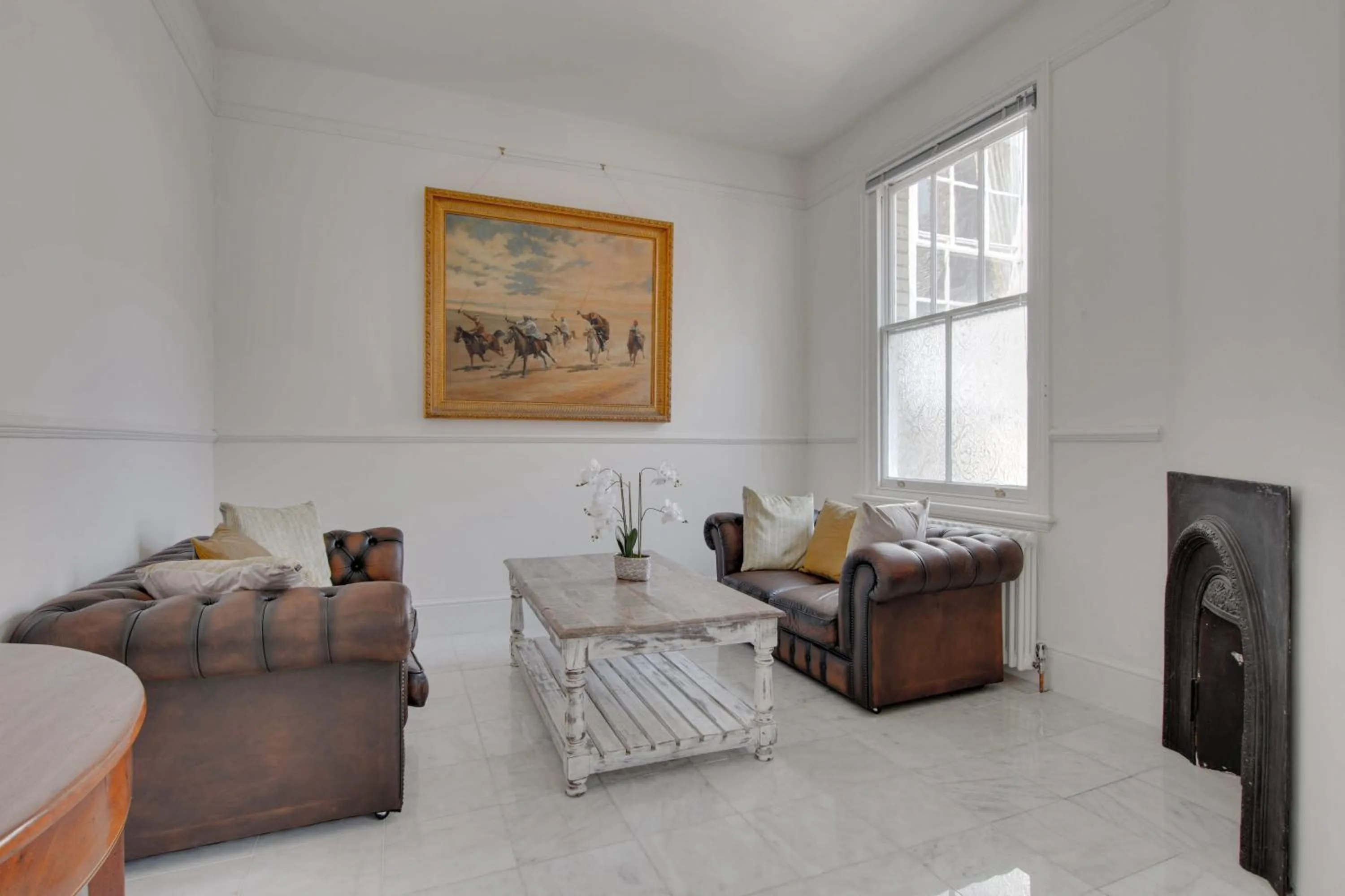 Living room in Stone Court House
