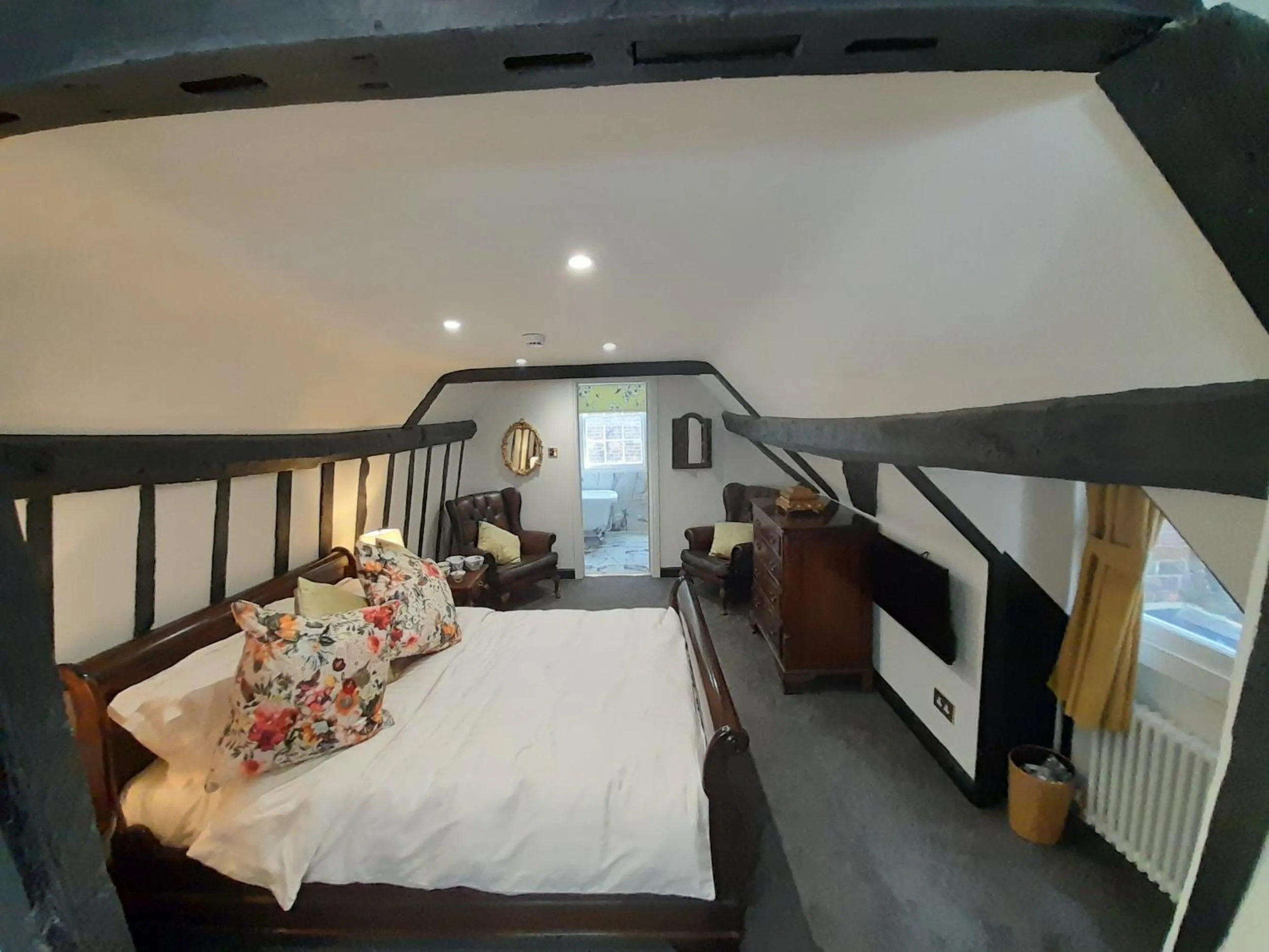 Bed in Stone Court House