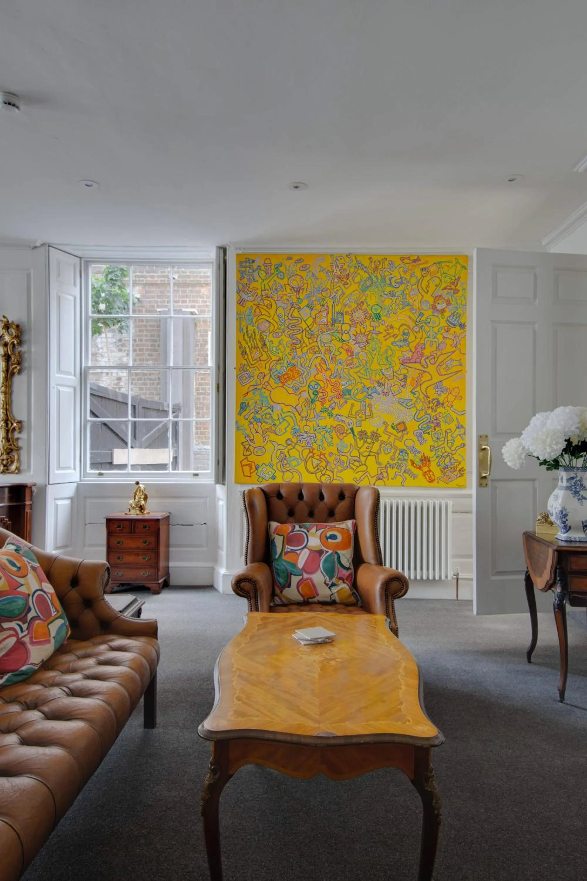 Living room in Stone Court House