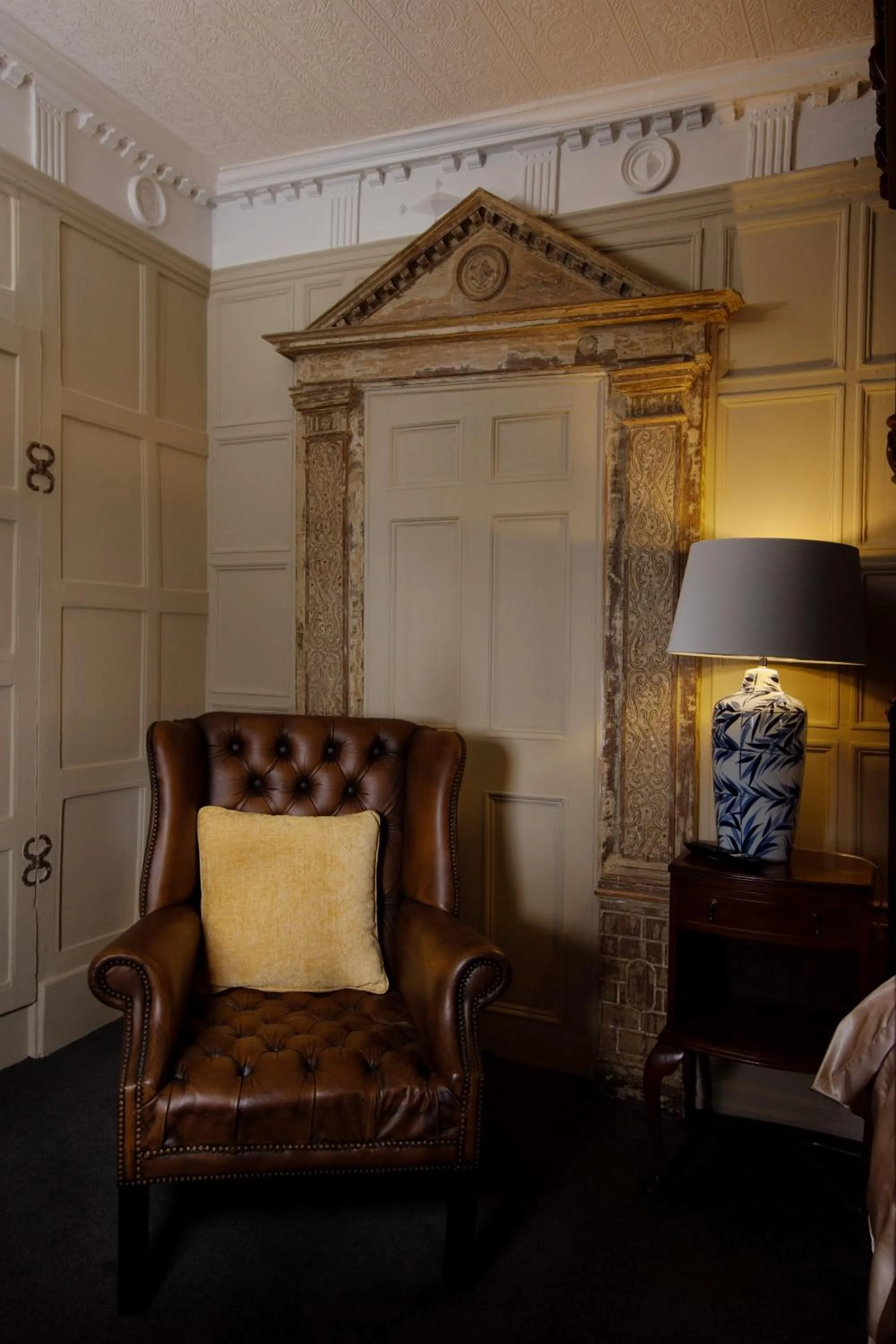 Seating area in Stone Court House