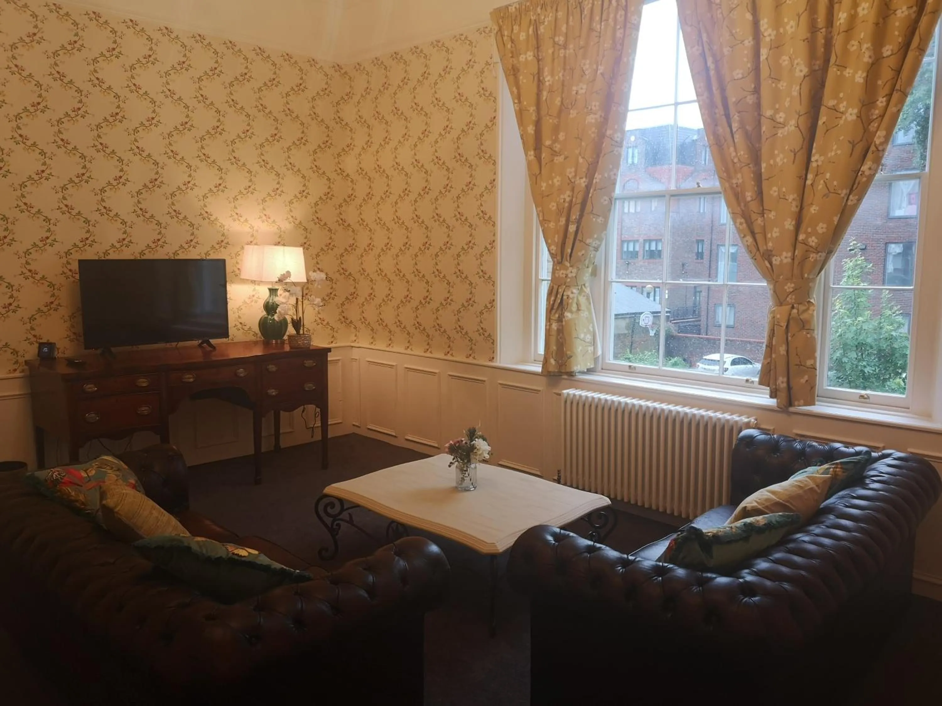 Living room in Stone Court House