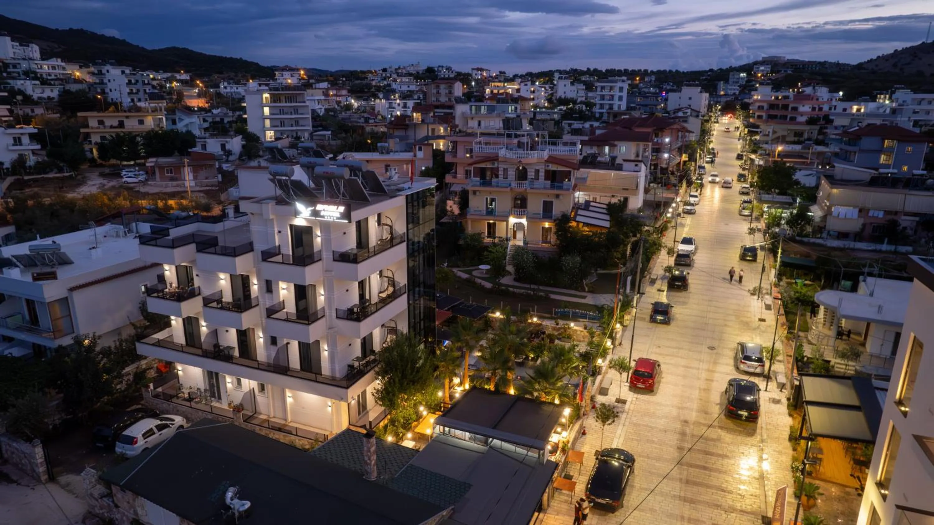 Bird's eye view in Hotel Eagle