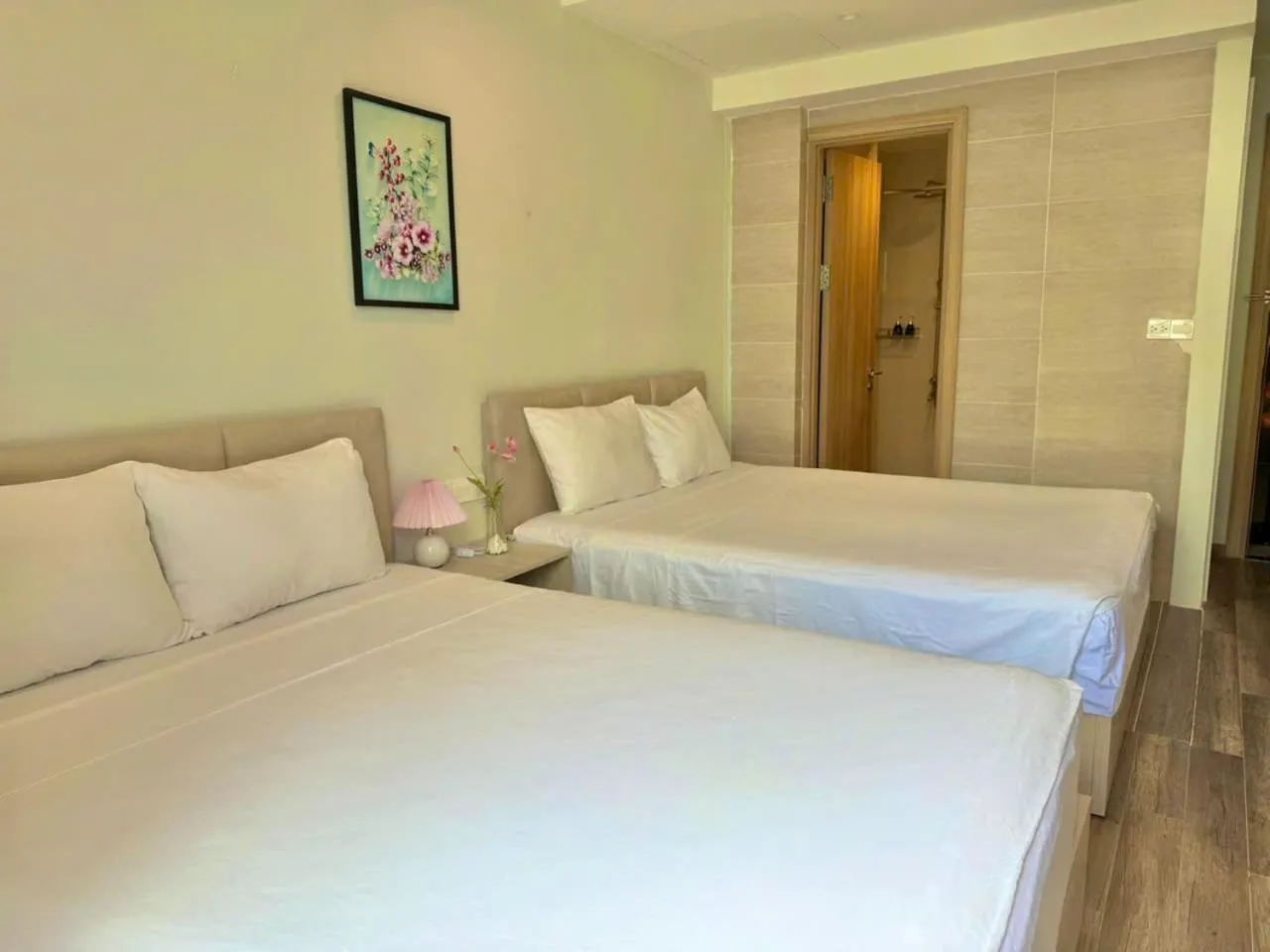 Bed in Minh Anh Hotel