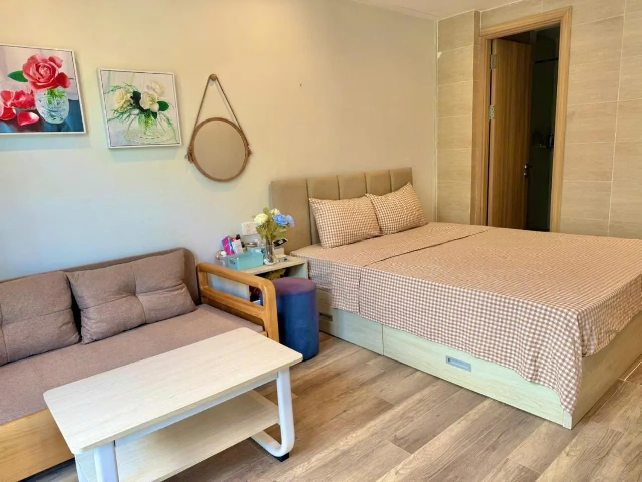 Bed in Minh Anh Hotel