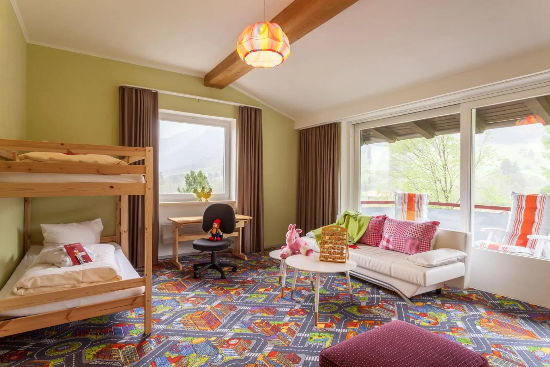 bunk bed, Bed in Familotel Bavaria Pfronten-Familien Hotel-Alles Inklusive Konzept