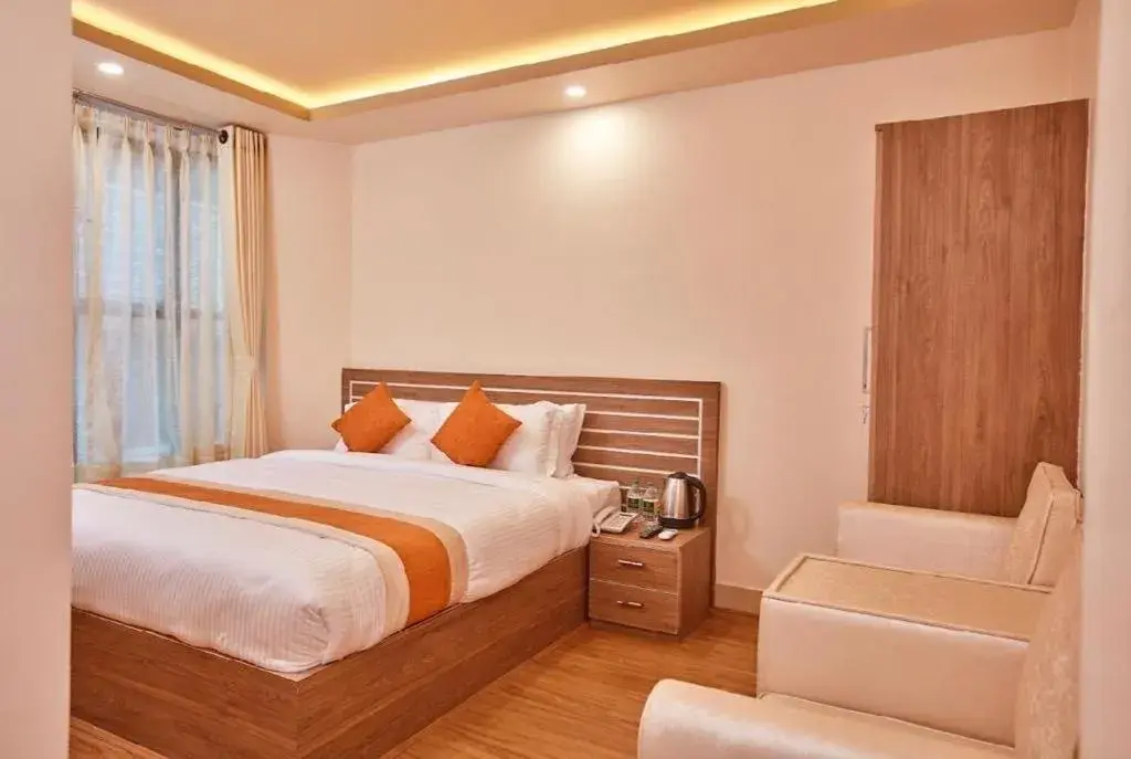 Deluxe King Room - single occupancy in The Samrat Palace - Luxury Hotel in Kathmandu Deluxe King Room - single occupancy in The Samrat Palace - Luxury Hotel in Kathmandu