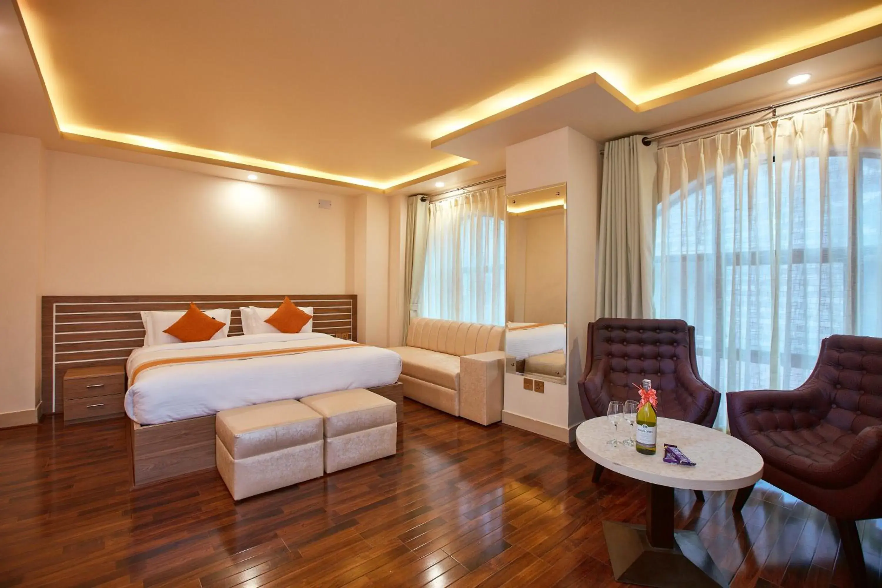 Junior Suite - single occupancy in The Samrat Palace - Luxury Hotel in Kathmandu Junior Suite - single occupancy in The Samrat Palace - Luxury Hotel in Kathmandu