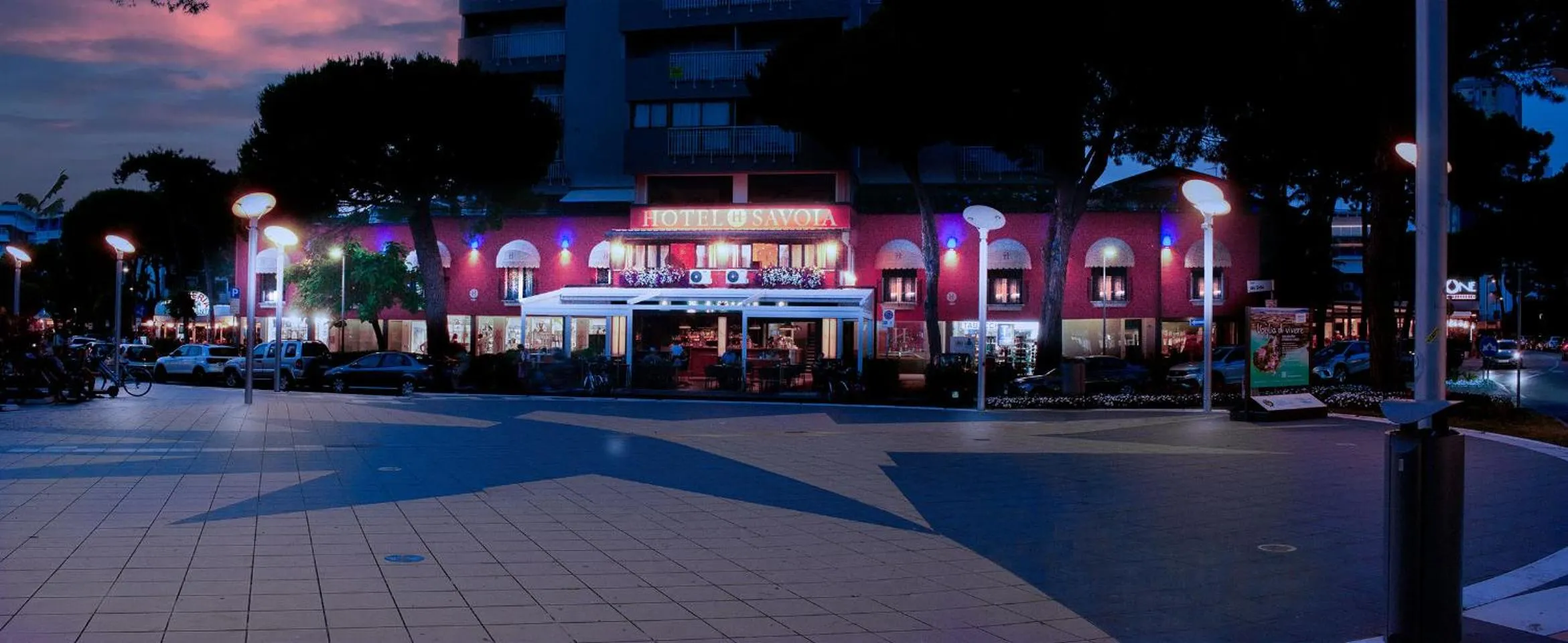 Property building in Hotel Savoia