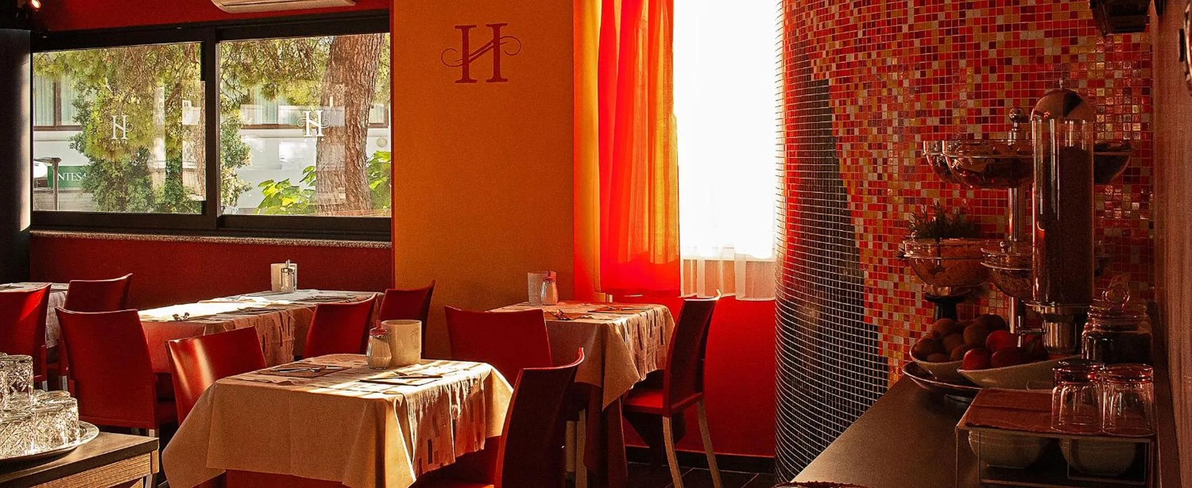 Decorative detail in Hotel Savoia