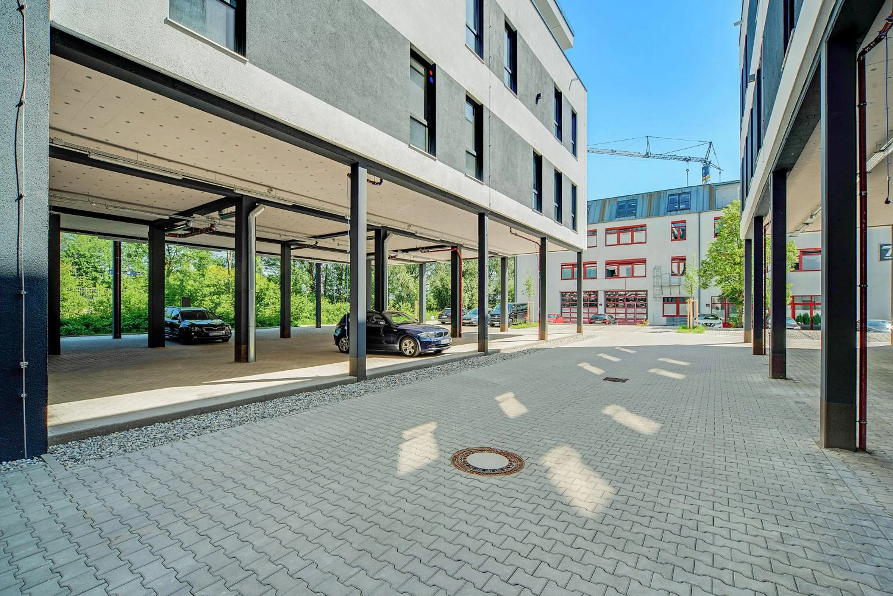 Parking in BRIGHT: Rosenheim Aicherpark